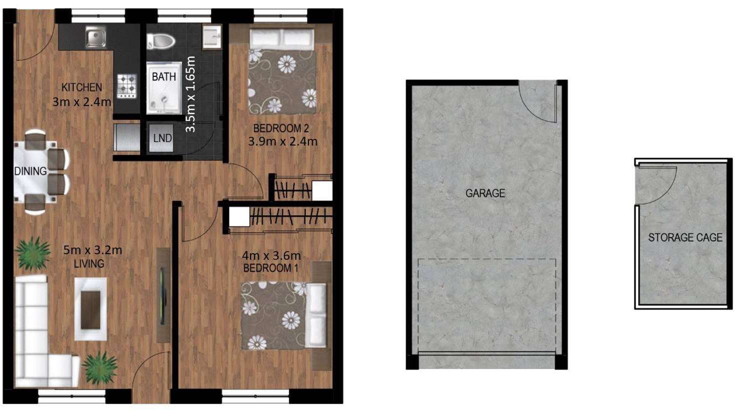 Floorplan of Homely unit listing, 3/33 Shottery Street, Yeronga QLD 4104