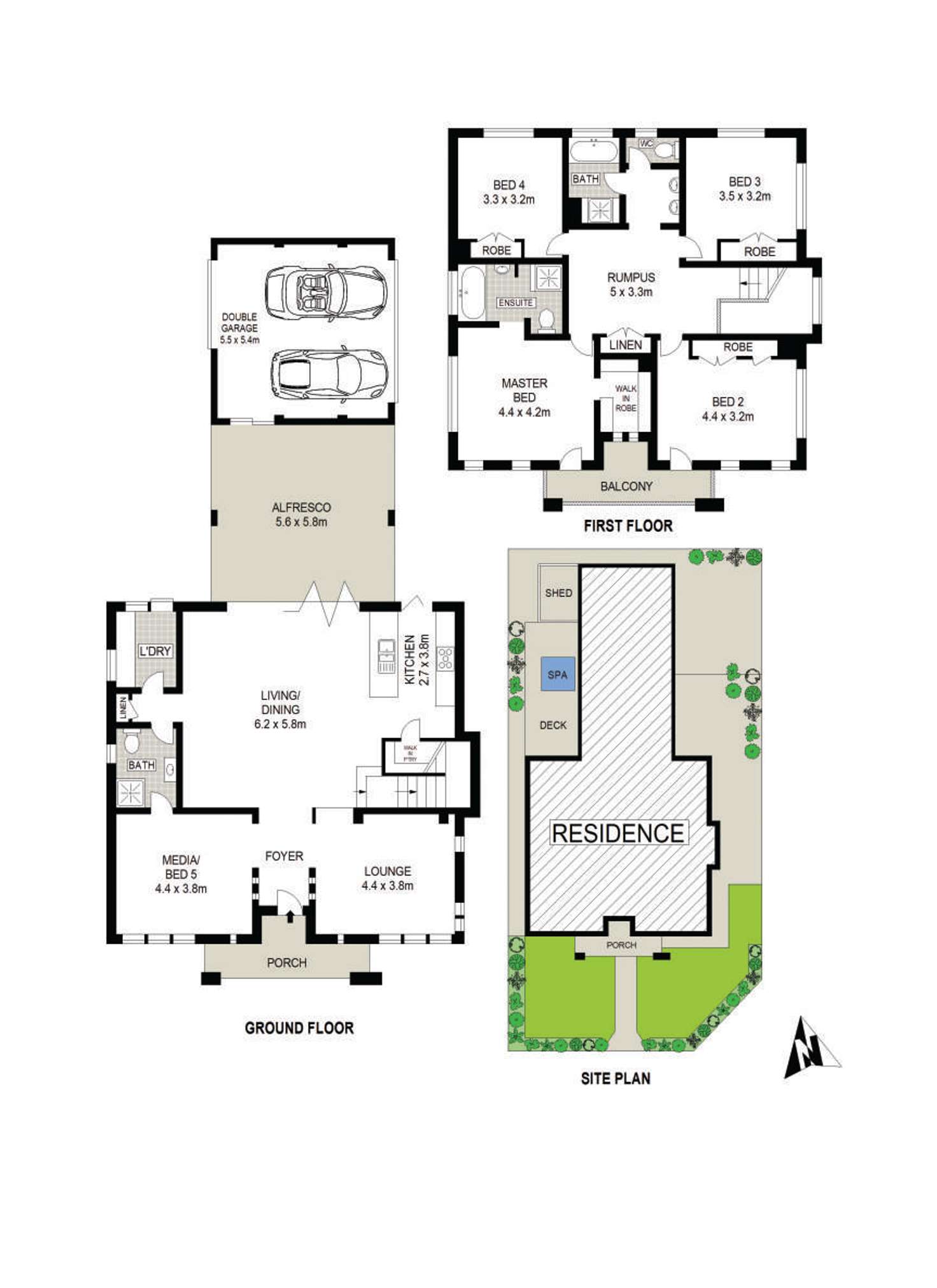 Floorplan of Homely house listing, 147 Meurants Lane, Glenwood NSW 2768