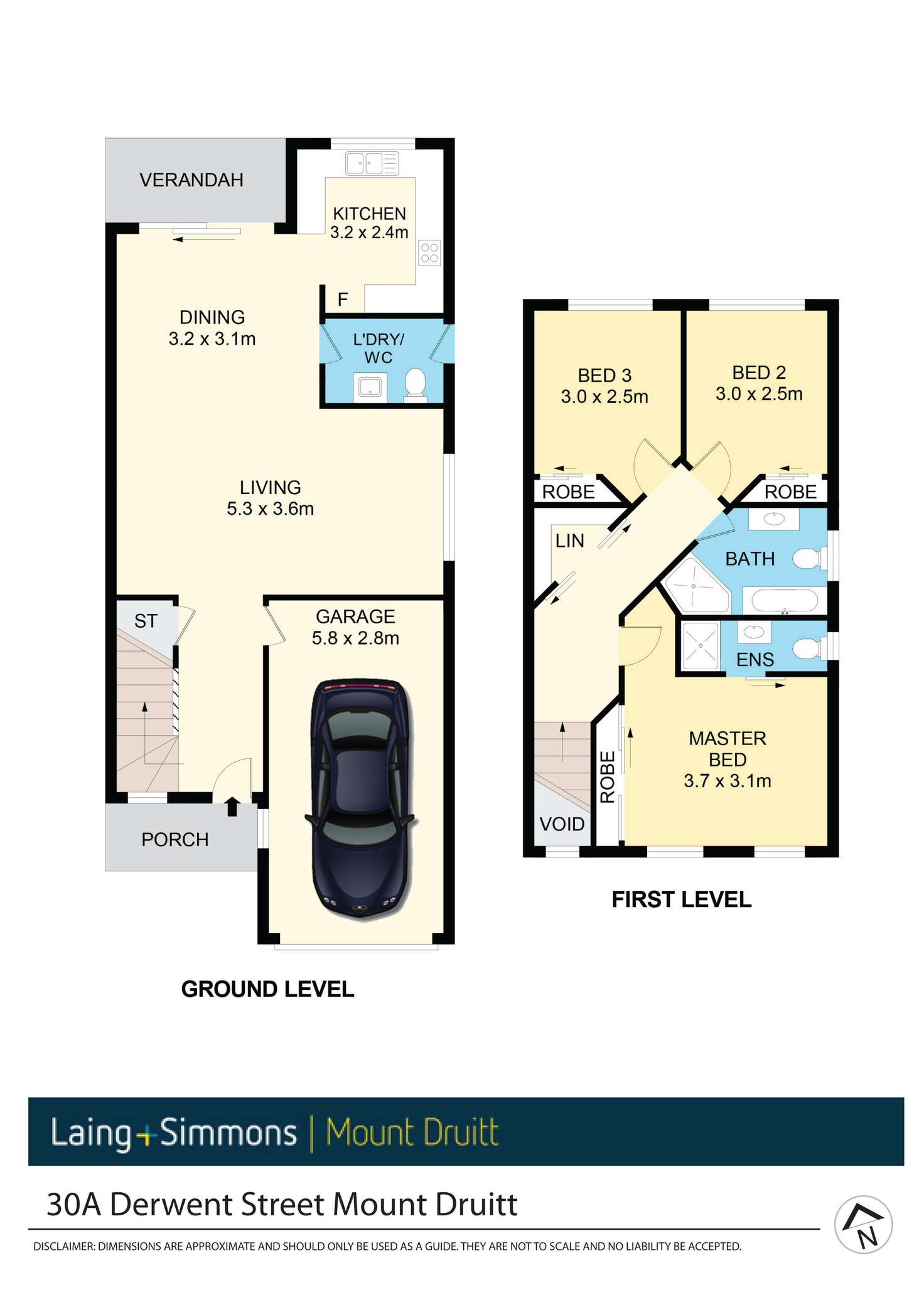 Floorplan of Homely house listing, 30A Derwent Street, Mount Druitt NSW 2770