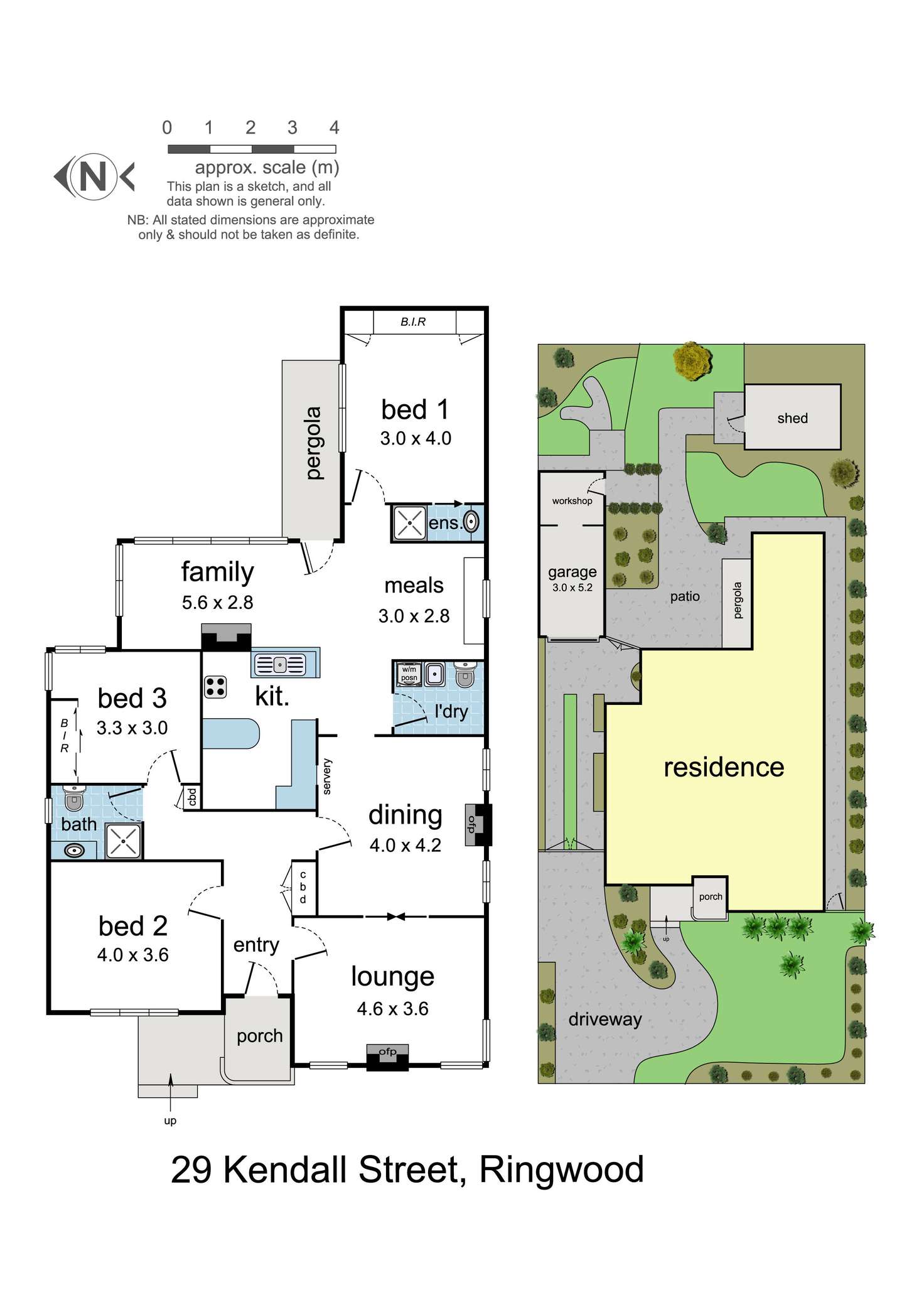 Floorplan of Homely house listing, 29 Kendall Street, Ringwood VIC 3134