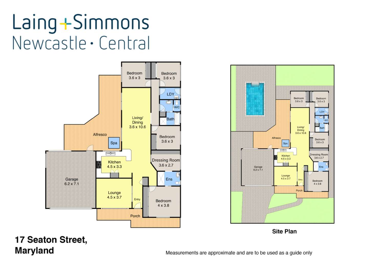 Floorplan of Homely house listing, 17 Seaton Street, Maryland NSW 2287