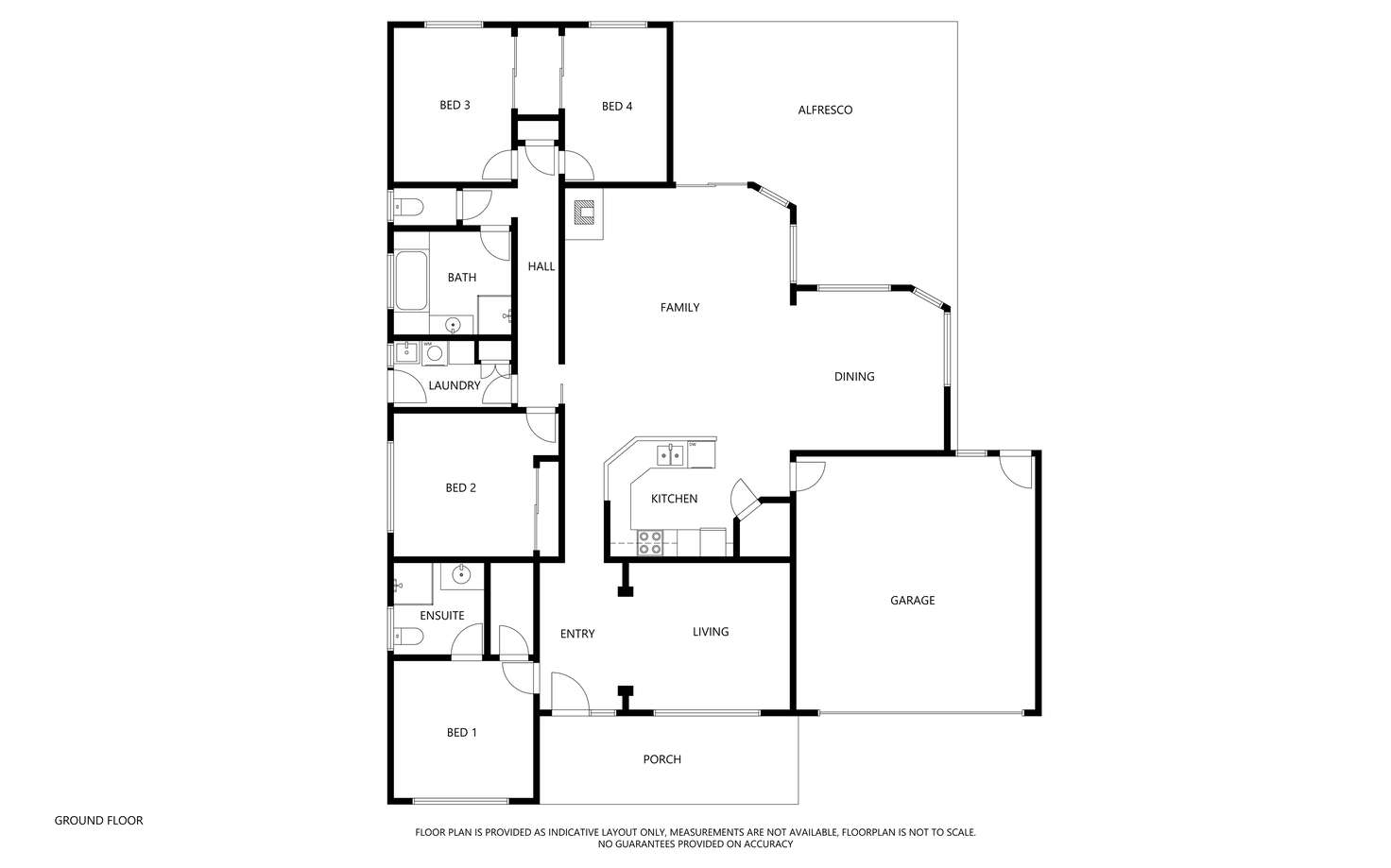 Floorplan of Homely house listing, 12 Chestnut Close, Mudgee NSW 2850