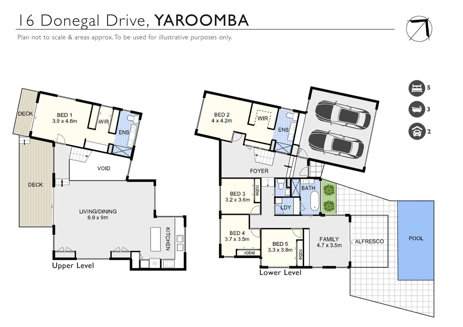 Floorplan of Homely house listing, 16 Donegal Drive, Yaroomba QLD 4573