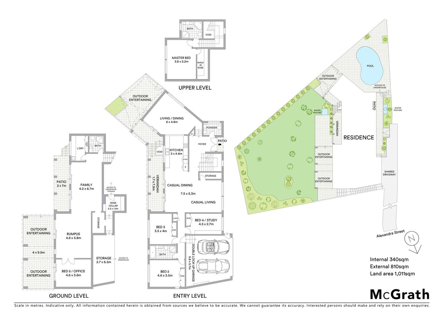 Floorplan of Homely house listing, 75 Alexandra Street, Hunters Hill NSW 2110