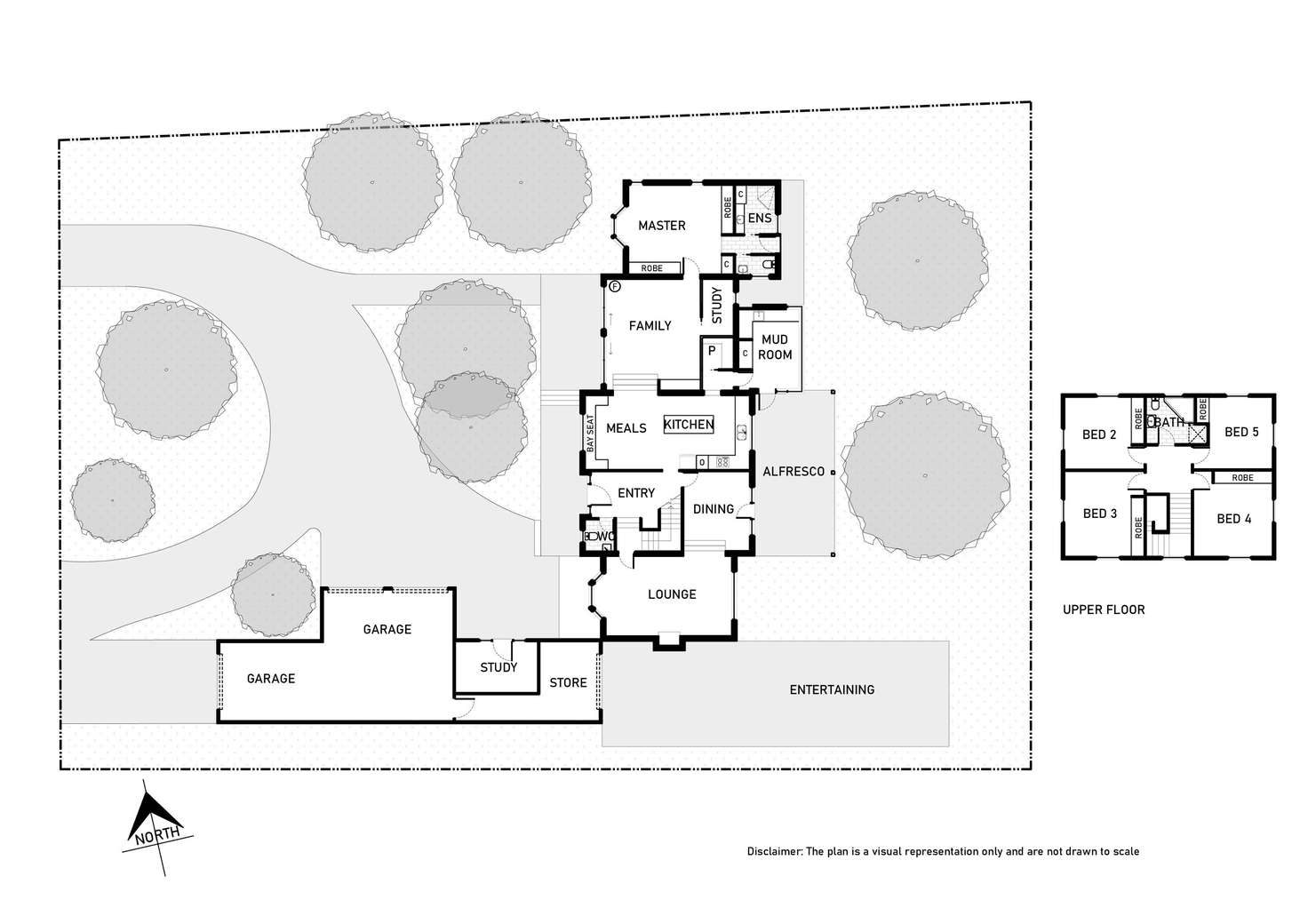Floorplan of Homely house listing, 42 Holmes Crescent, Campbell ACT 2612
