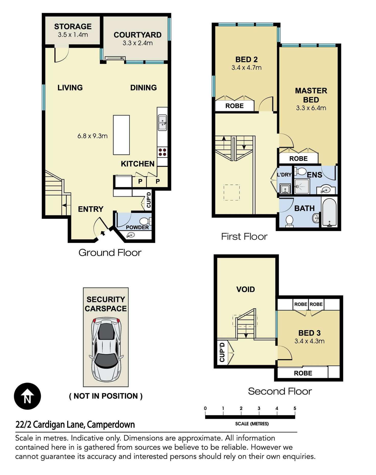 Floorplan of Homely apartment listing, 22/2 Cardigan Lane, Camperdown NSW 2050