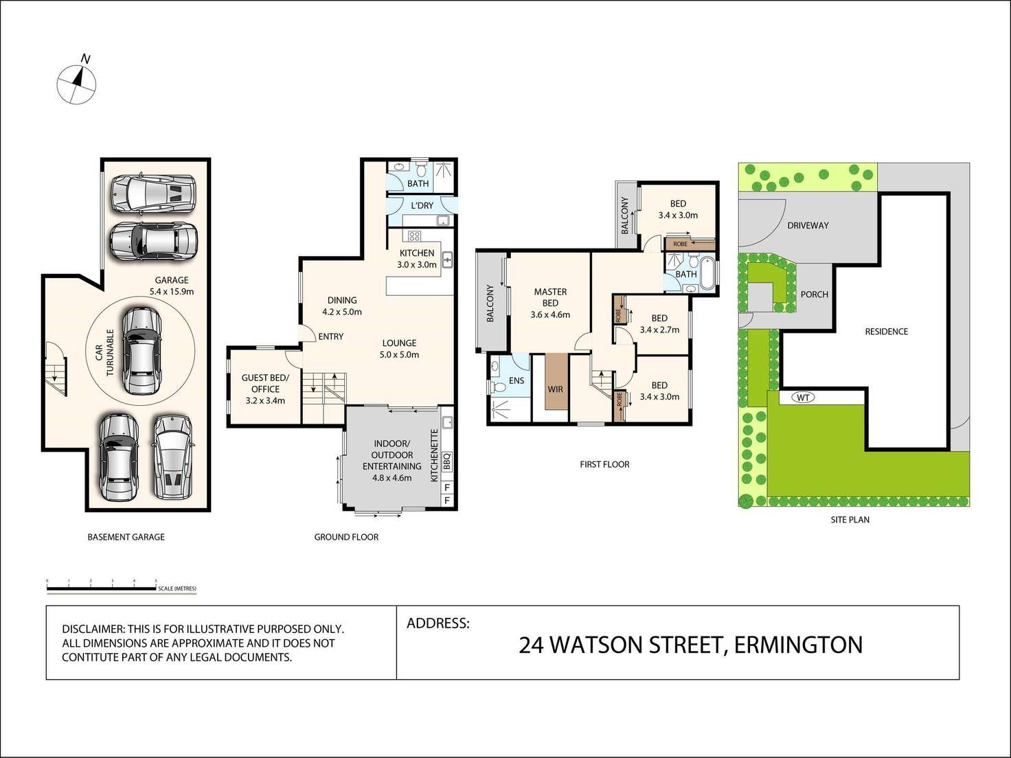 Floorplan of Homely house listing, 24a Watson Street, Ermington NSW 2115