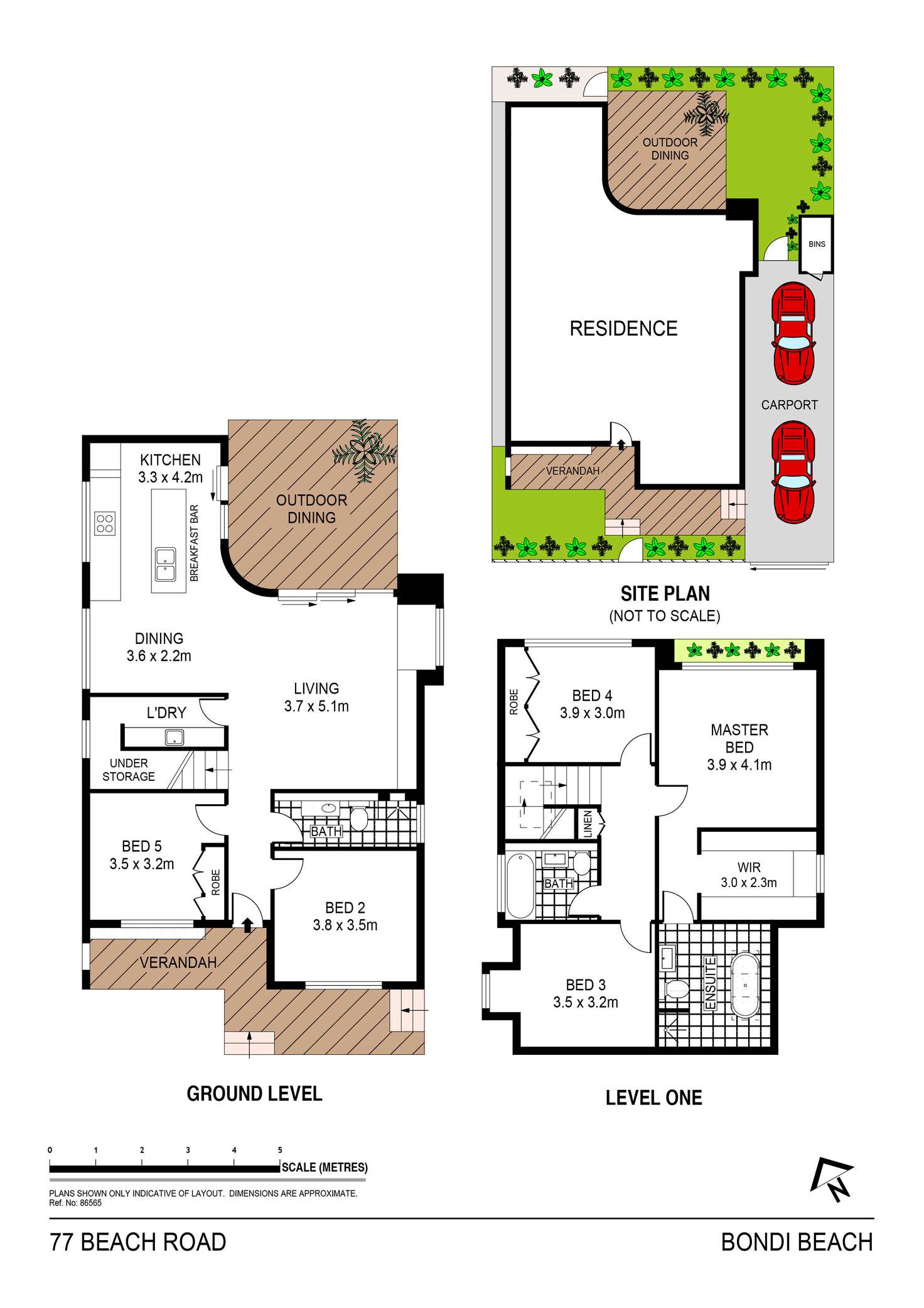 Floorplan of Homely house listing, 77 Beach Road, Bondi Beach NSW 2026