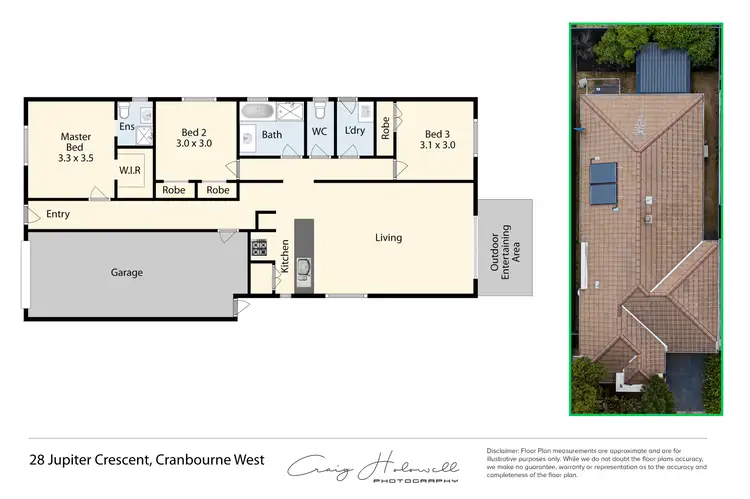Floorplan of Homely house listing, 28 Jupiter Crescent, Cranbourne West VIC 3977