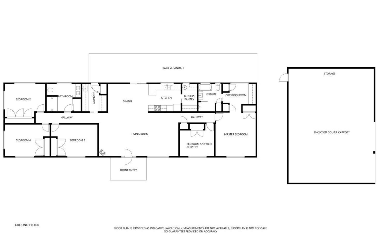 Floorplan of Homely farmlet listing, 14L Duffys Lane, Dubbo NSW 2830