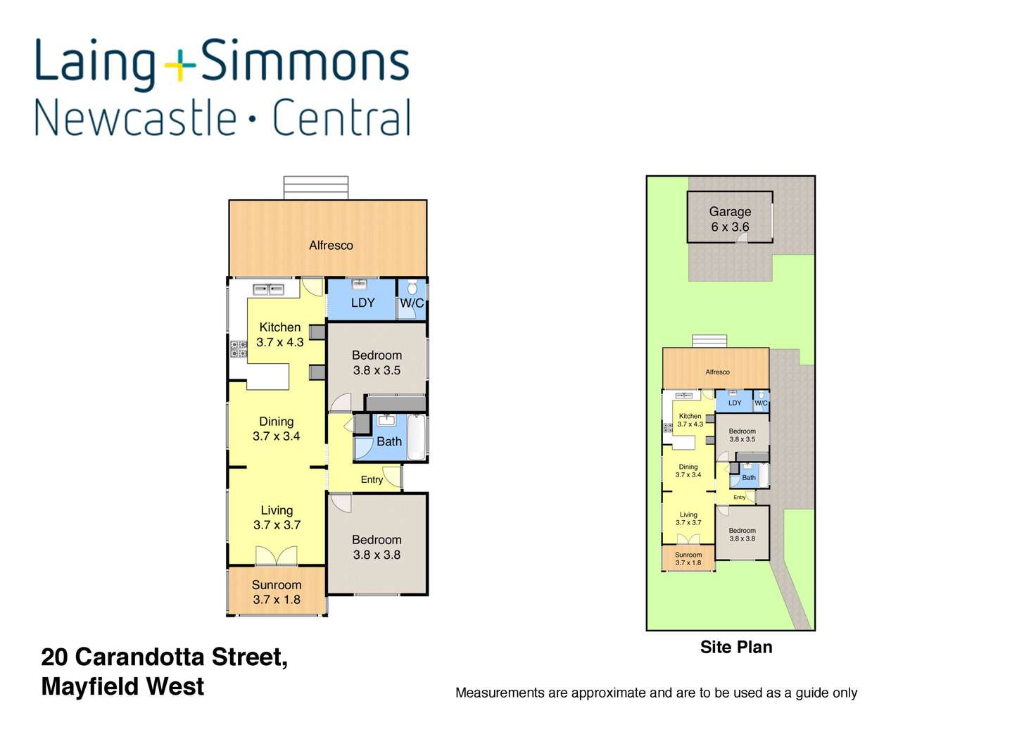 Floorplan of Homely house listing, 20 Carandotta Street, Mayfield West NSW 2304