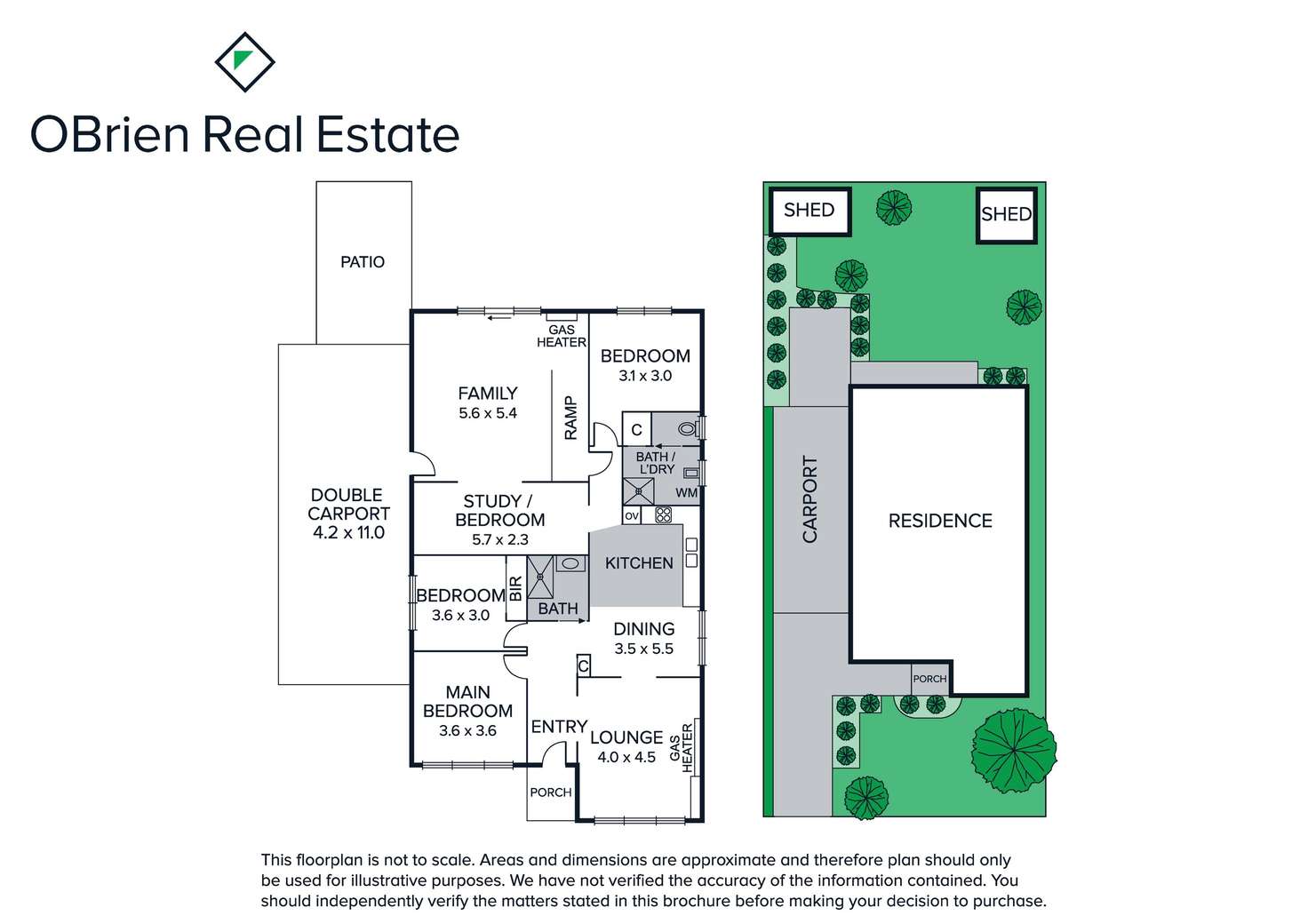 Floorplan of Homely house listing, 20 Correa Avenue, Cheltenham VIC 3192