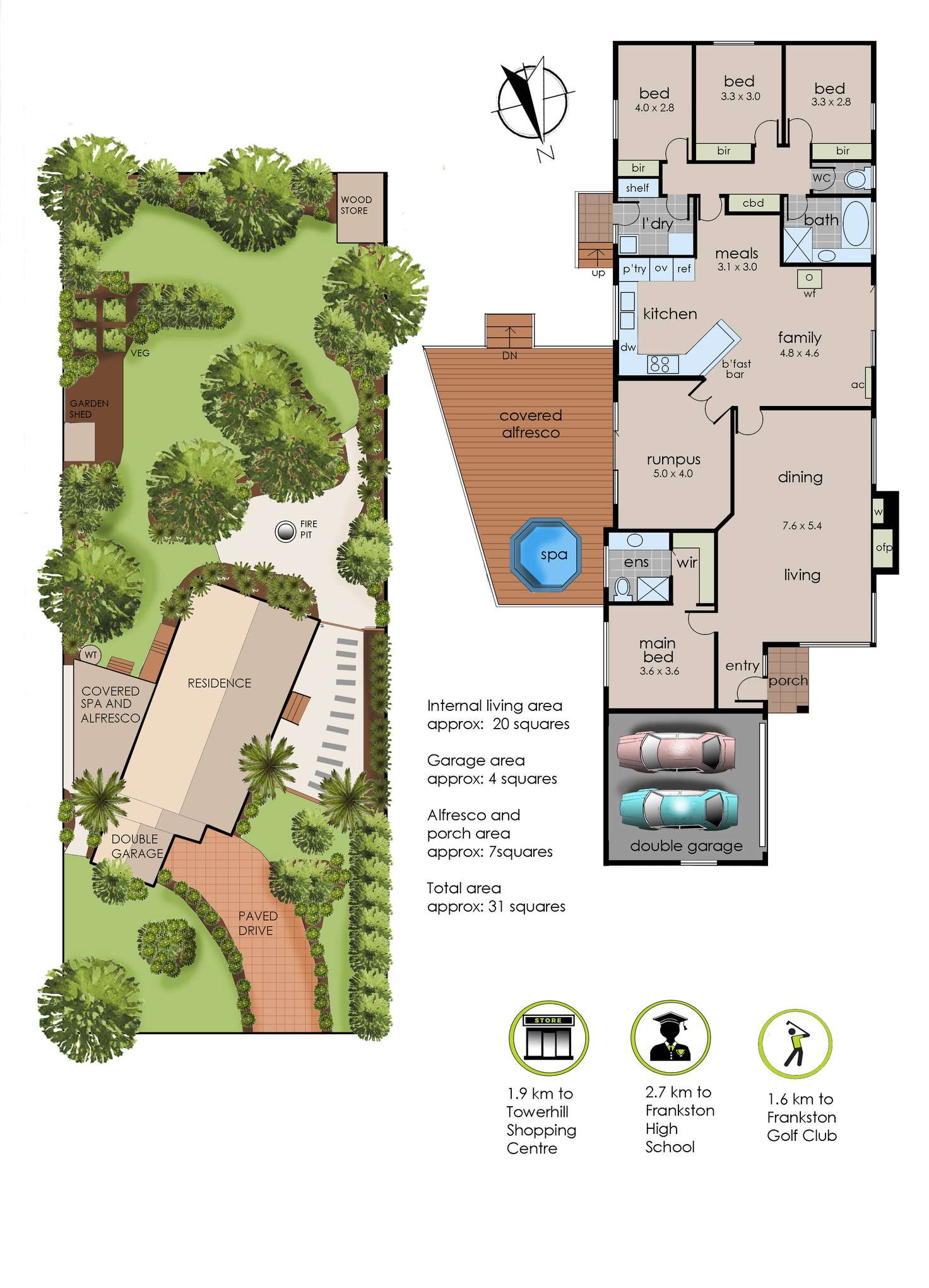 Floorplan of Homely house listing, 50 Bartlett Street, Frankston South VIC 3199