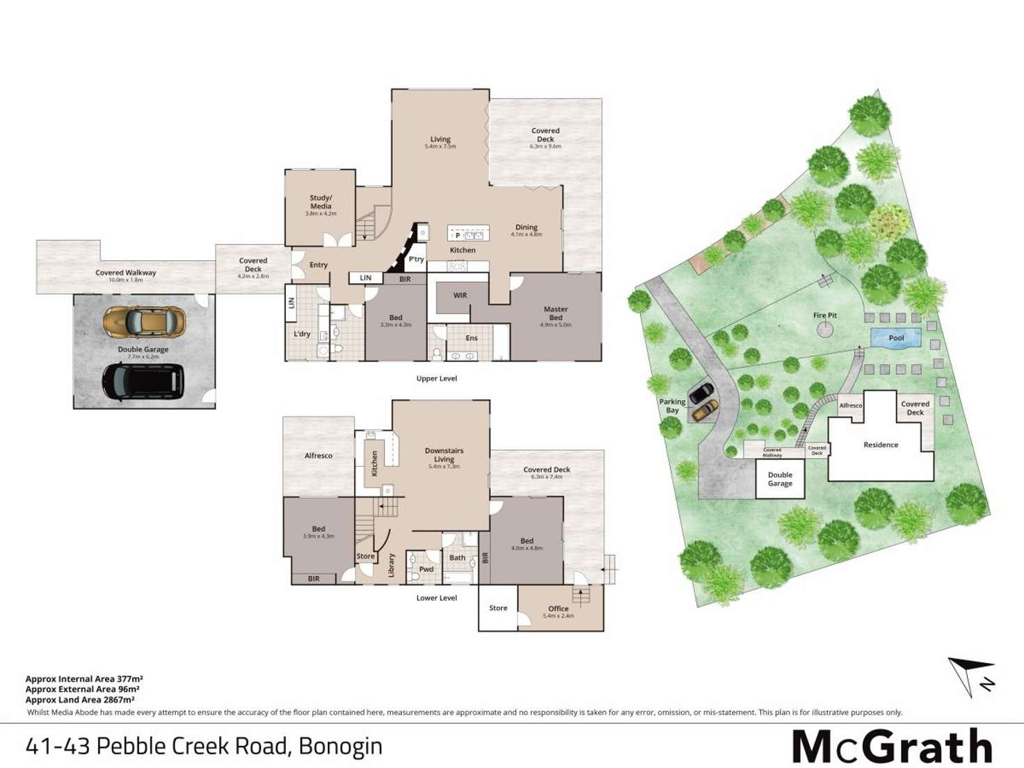 Floorplan of Homely house listing, 41-43 Pebble Creek Road, Bonogin QLD 4213
