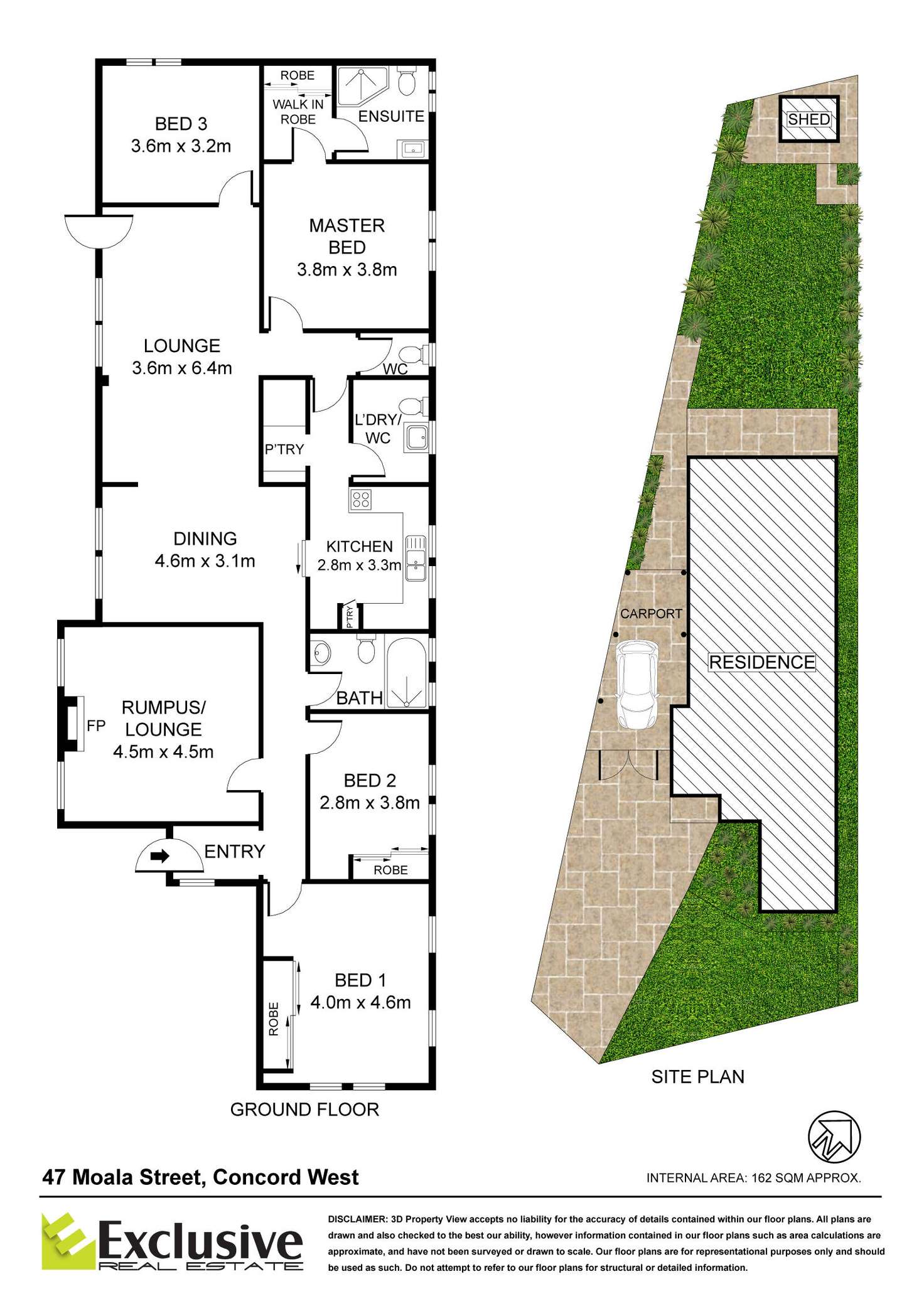 Floorplan of Homely house listing, 47 Moala Street, Concord West NSW 2138