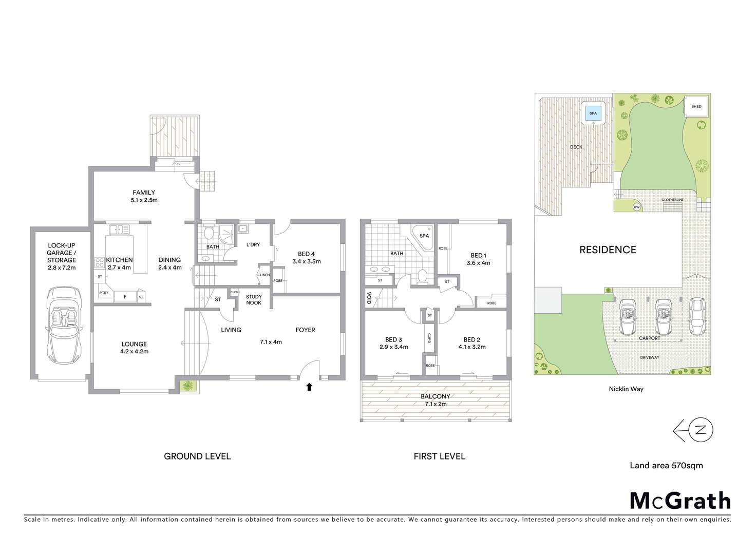 Floorplan of Homely house listing, 215 Nicklin Way, Warana QLD 4575