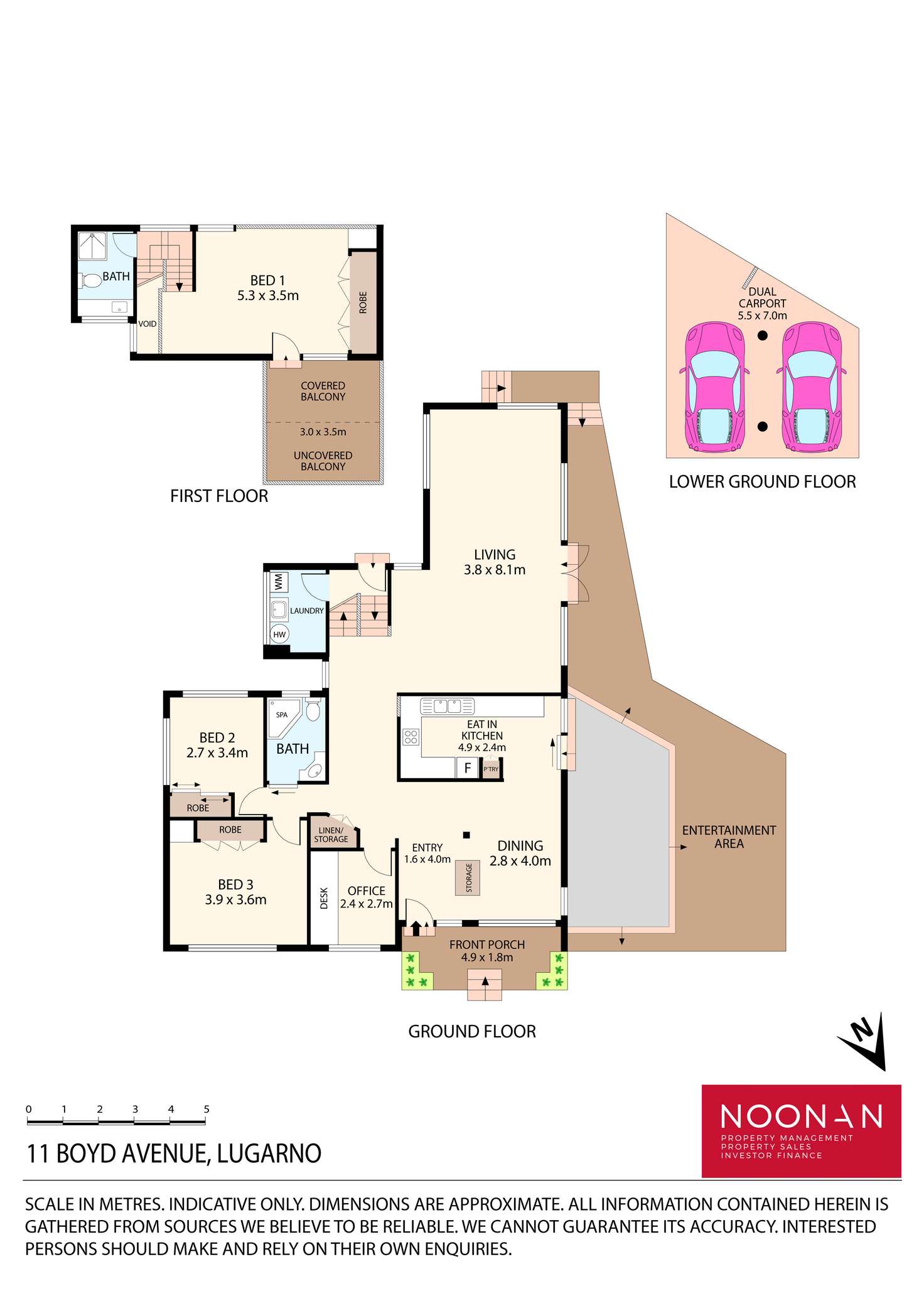 Floorplan of Homely house listing, 11 Boyd Avenue, Lugarno NSW 2210