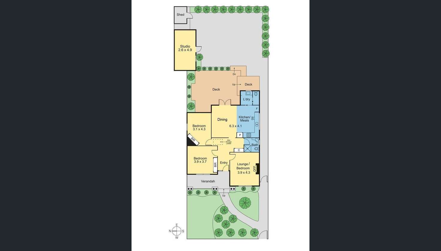 Floorplan of Homely house listing, 30 Webb Street, Coburg VIC 3058