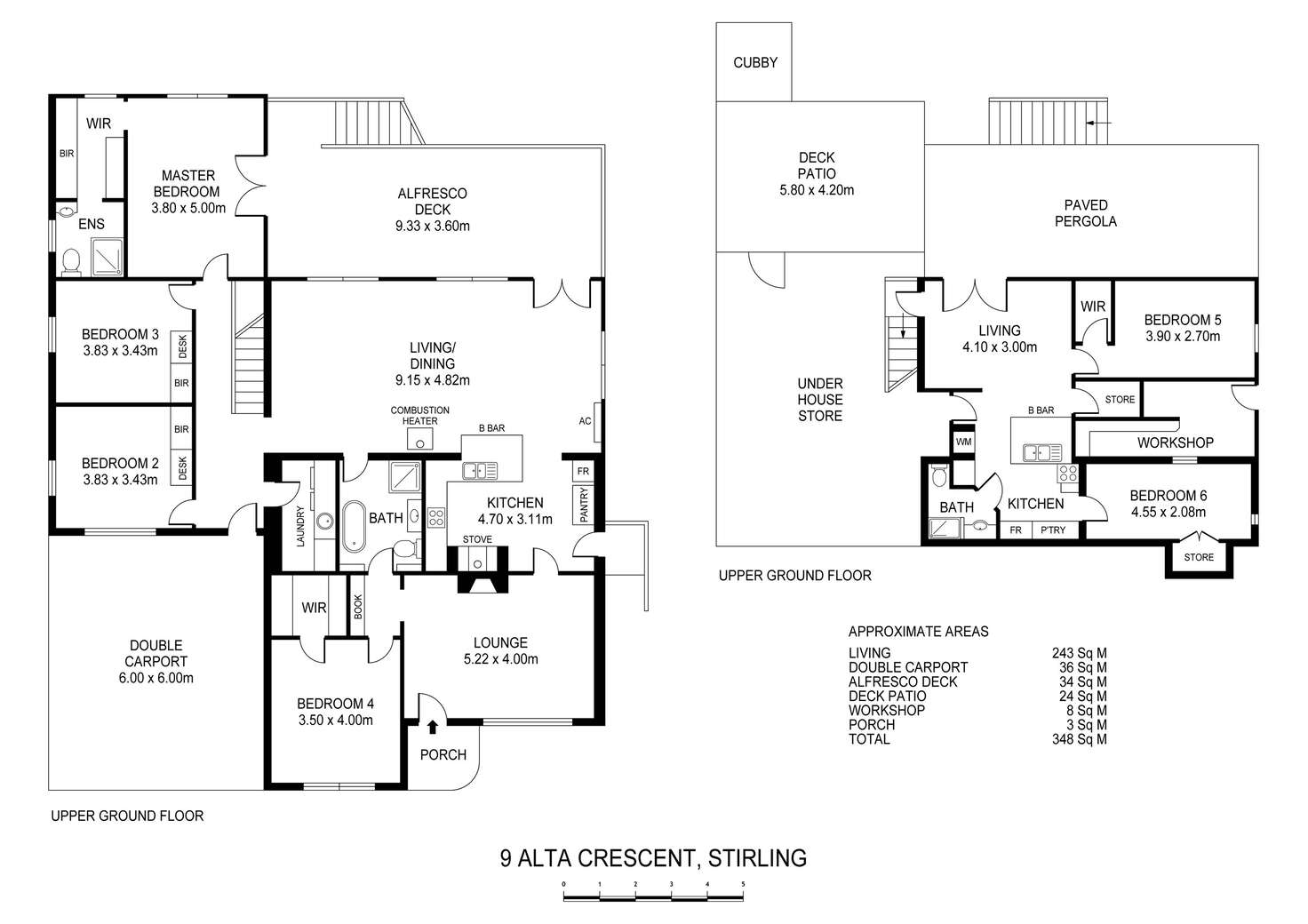 Floorplan of Homely house listing, 9 Alta Crescent, Stirling SA 5152