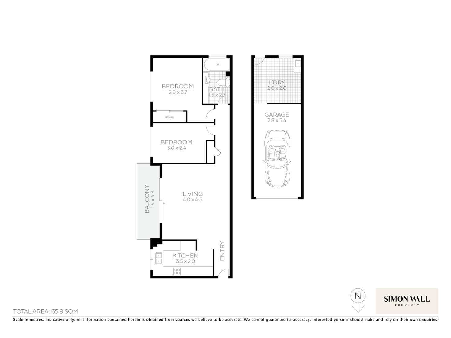 Floorplan of Homely house listing, 10/54 Railway Street, Merewether NSW 2291