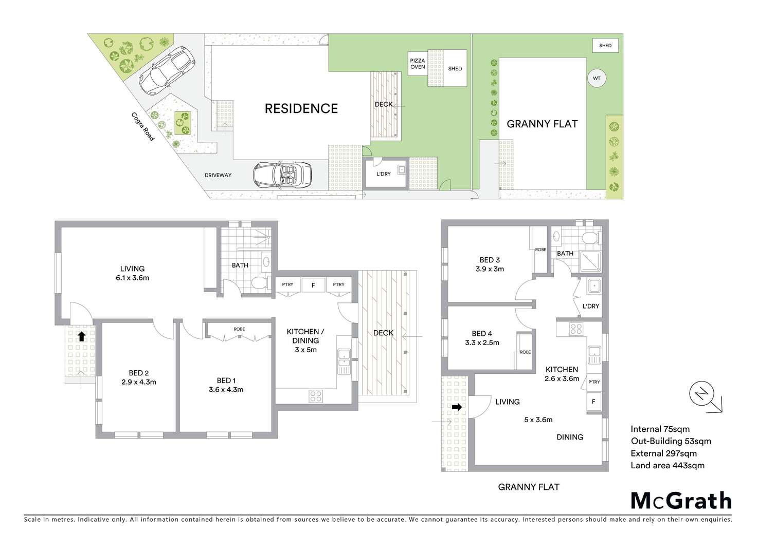 Floorplan of Homely house listing, 3 Cogra Road, Woy Woy NSW 2256