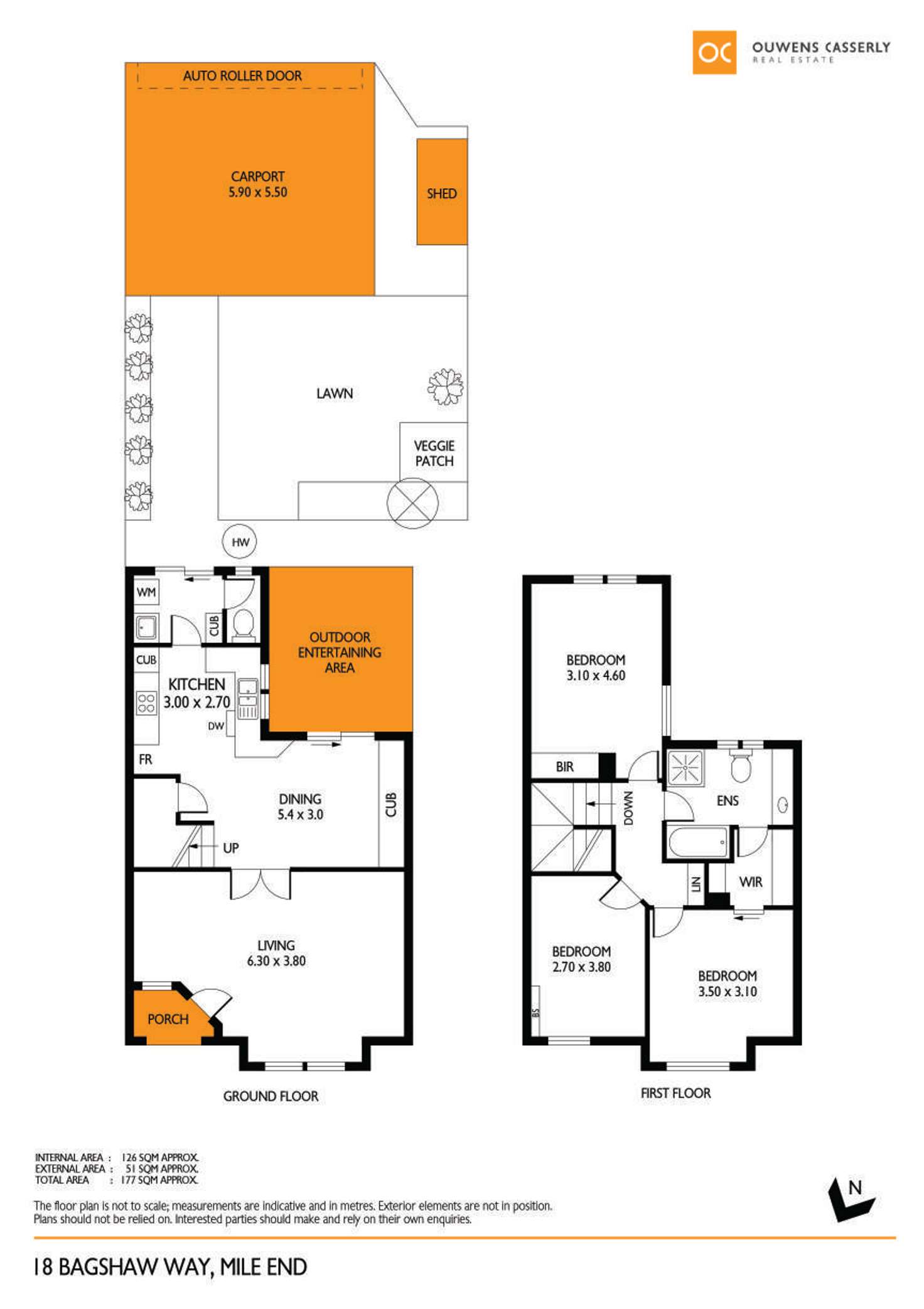 Floorplan of Homely house listing, 18 Bagshaw Way, Mile End SA 5031