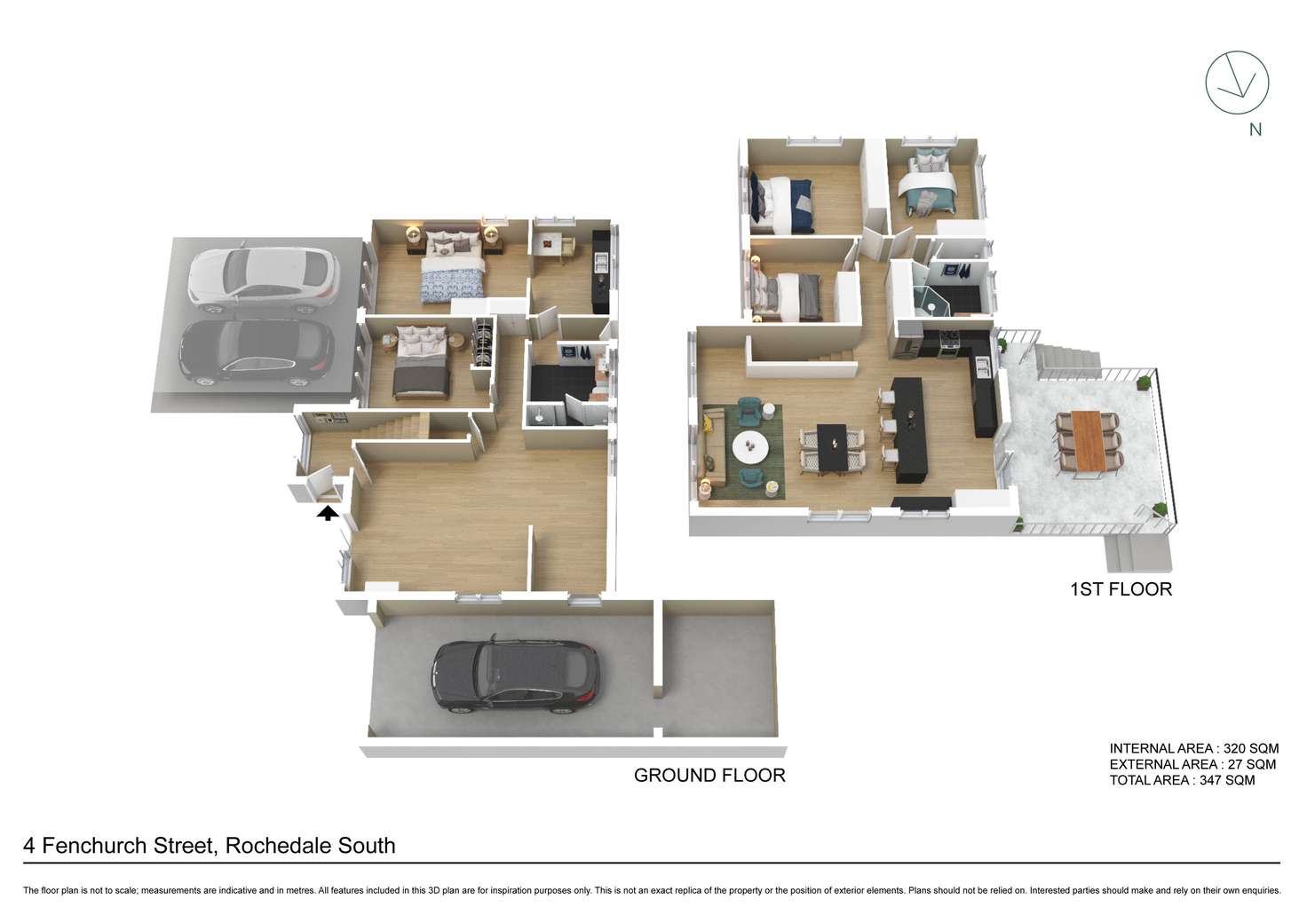 Floorplan of Homely house listing, 4 Fenchurch Street, Rochedale South QLD 4123