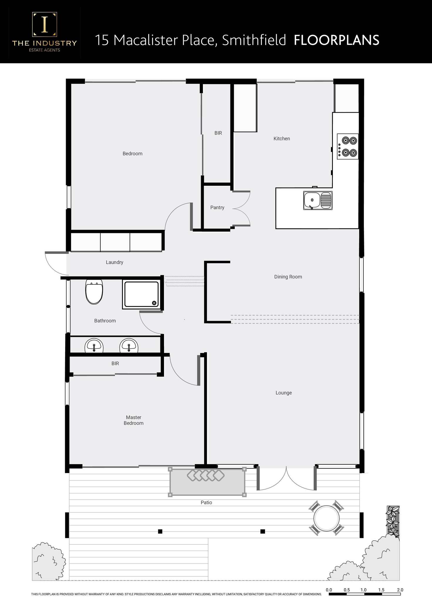 Floorplan of Homely house listing, 15 MacAlister Place, Smithfield QLD 4878