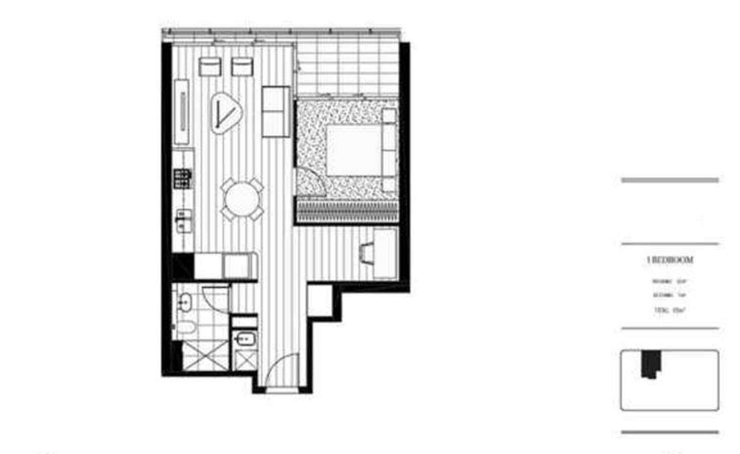 Floorplan of Homely apartment listing, 502/30 Alfred Street, Milsons Point NSW 2061
