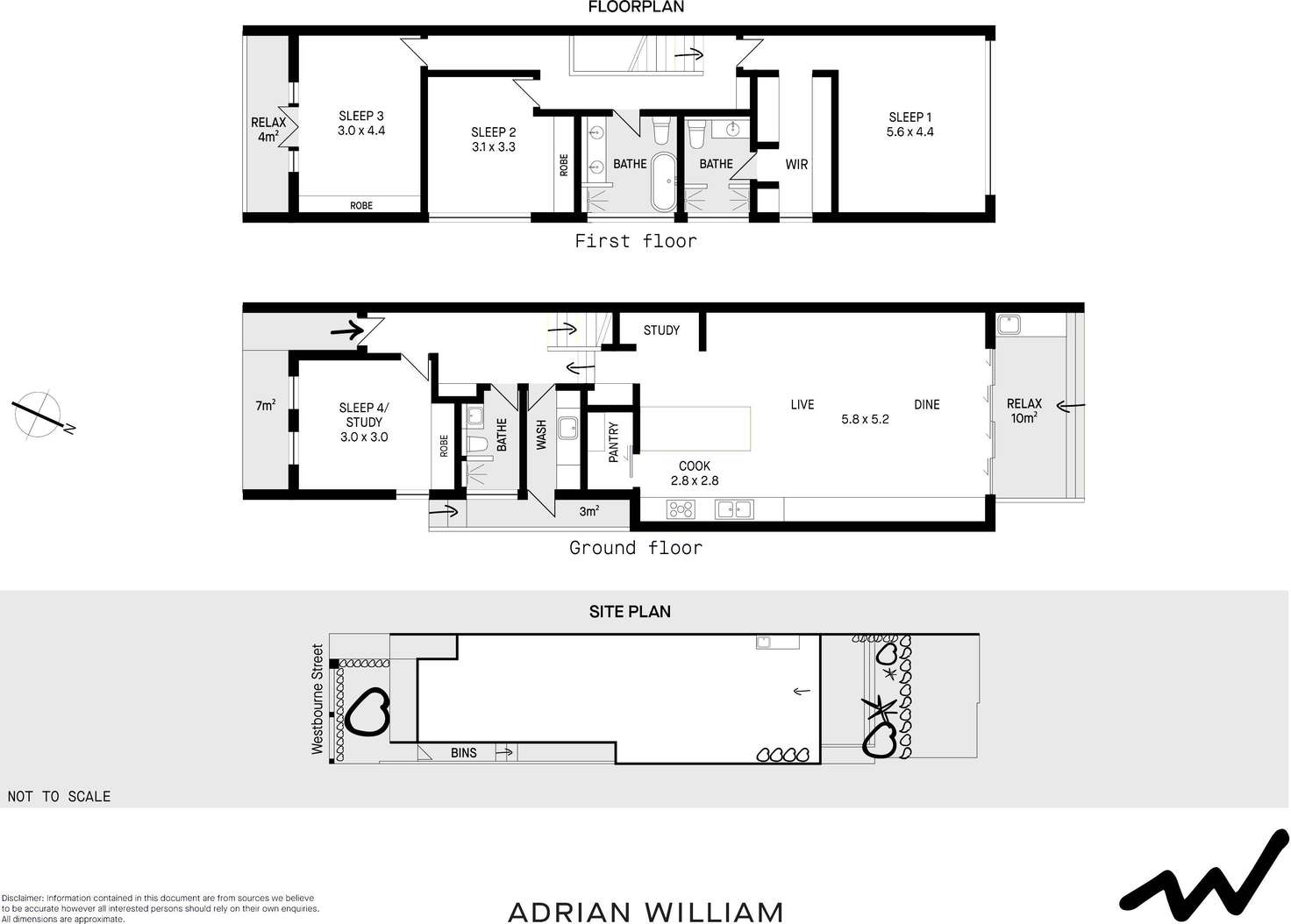 Floorplan of Homely house listing, 52 Westbourne Street, Stanmore NSW 2048