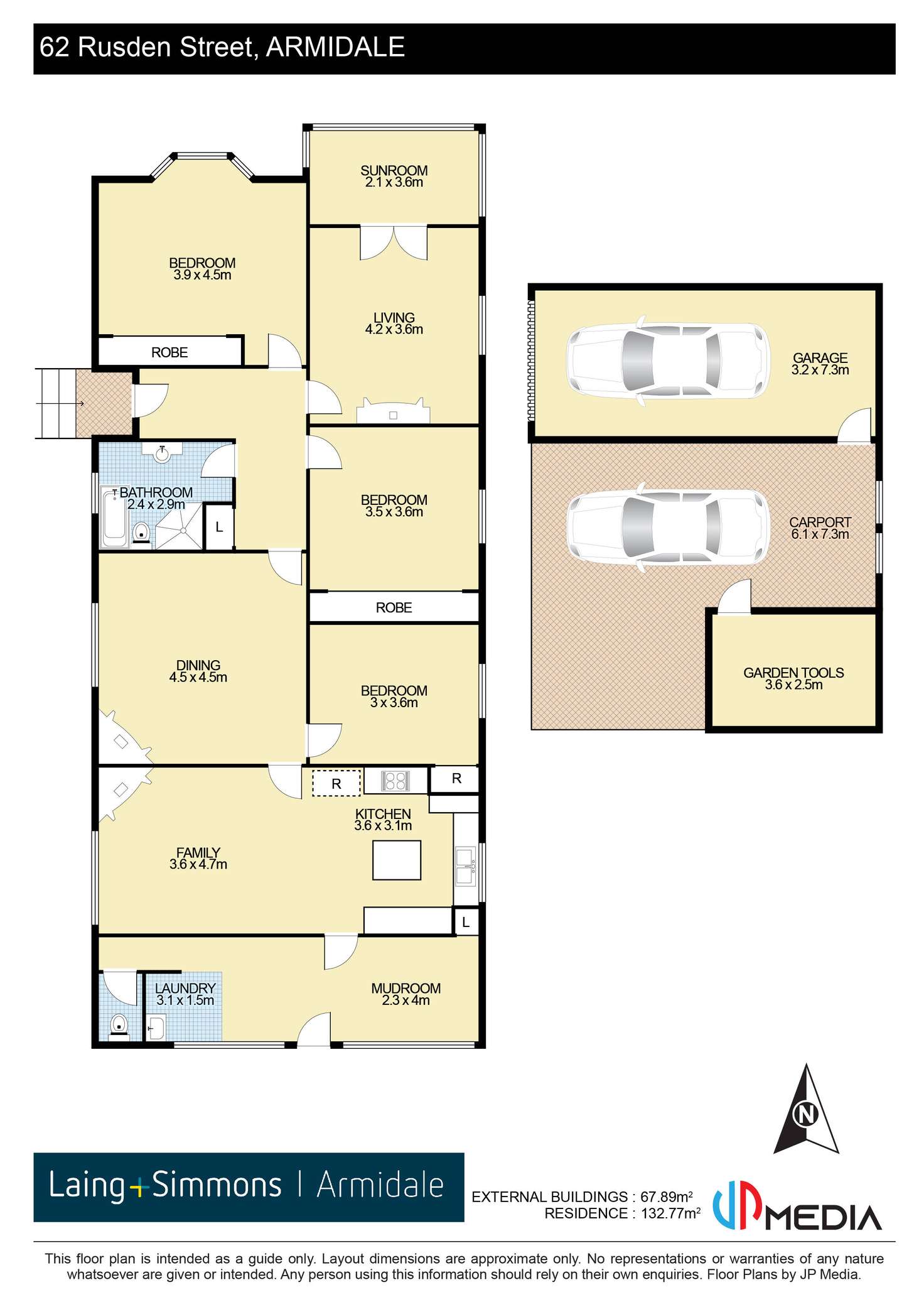 Floorplan of Homely house listing, 62 Rusden Street, Armidale NSW 2350