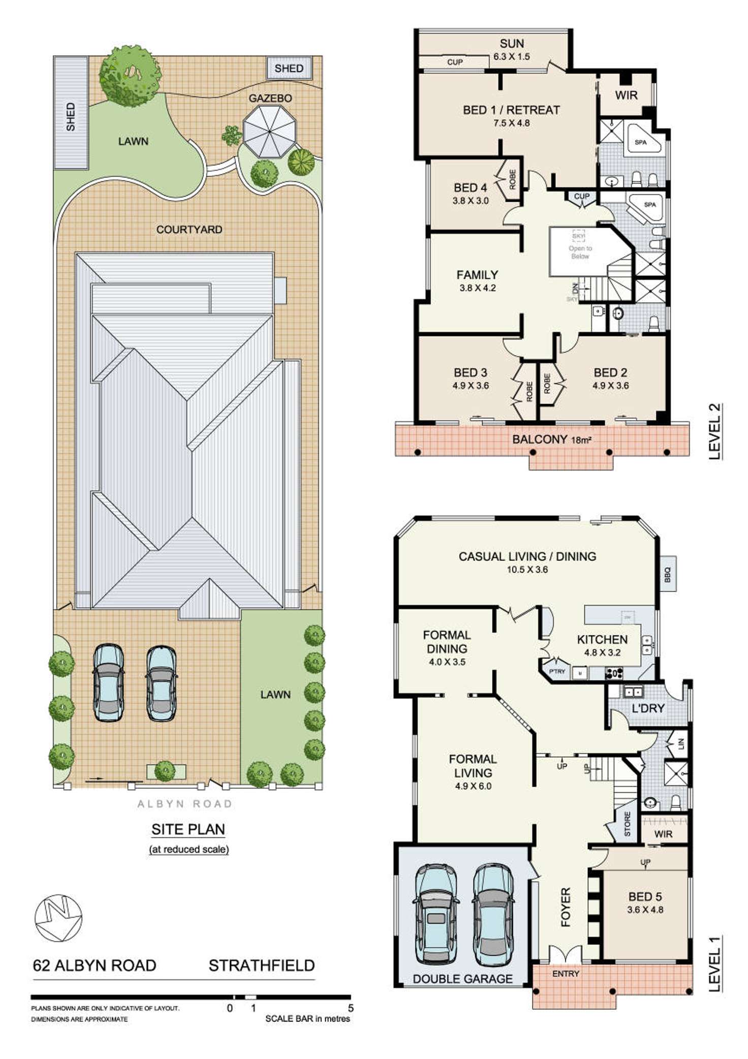 Floorplan of Homely house listing, 62 Albyn Road, Strathfield NSW 2135