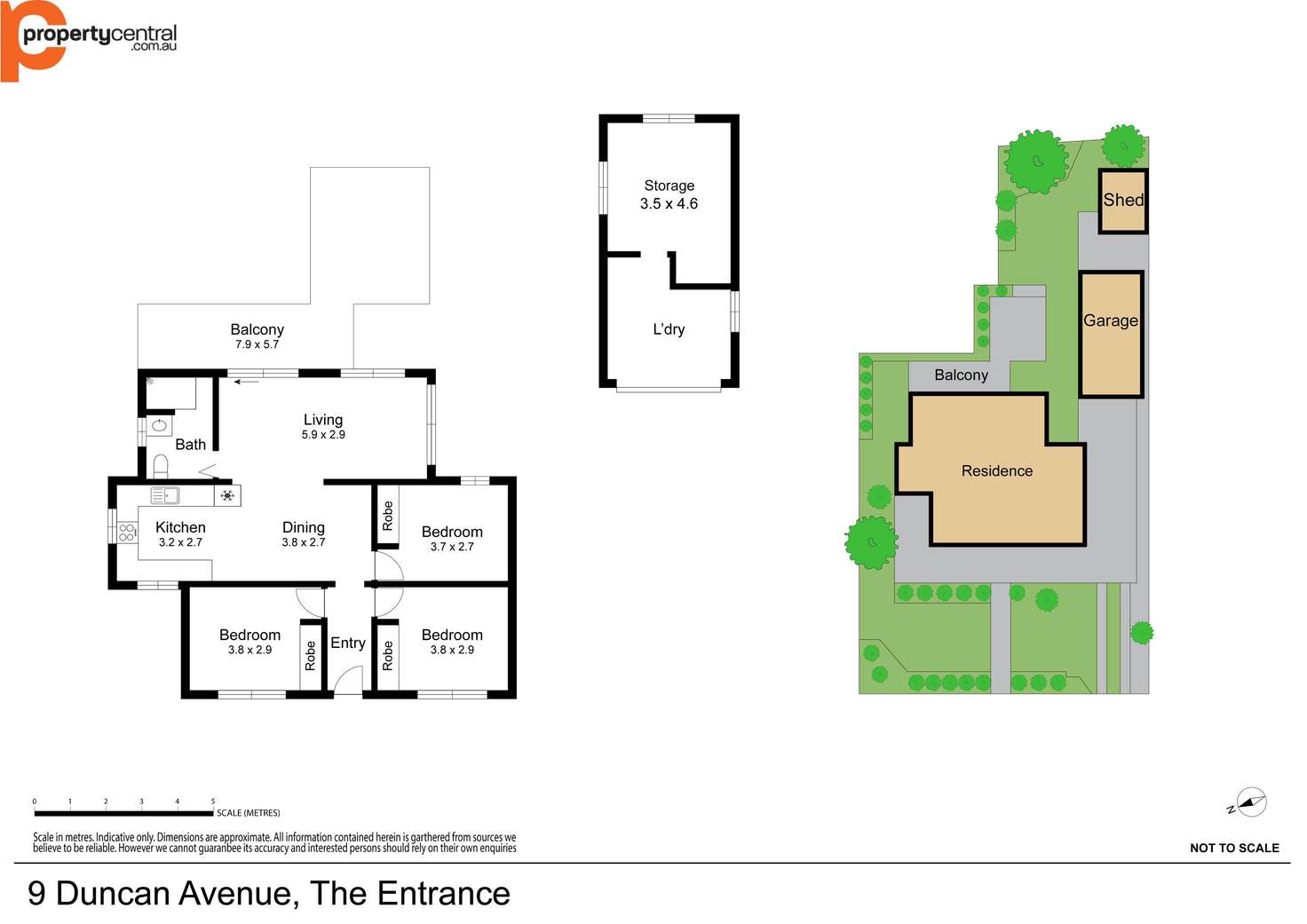 Floorplan of Homely house listing, 9 Duncan Street, The Entrance NSW 2261