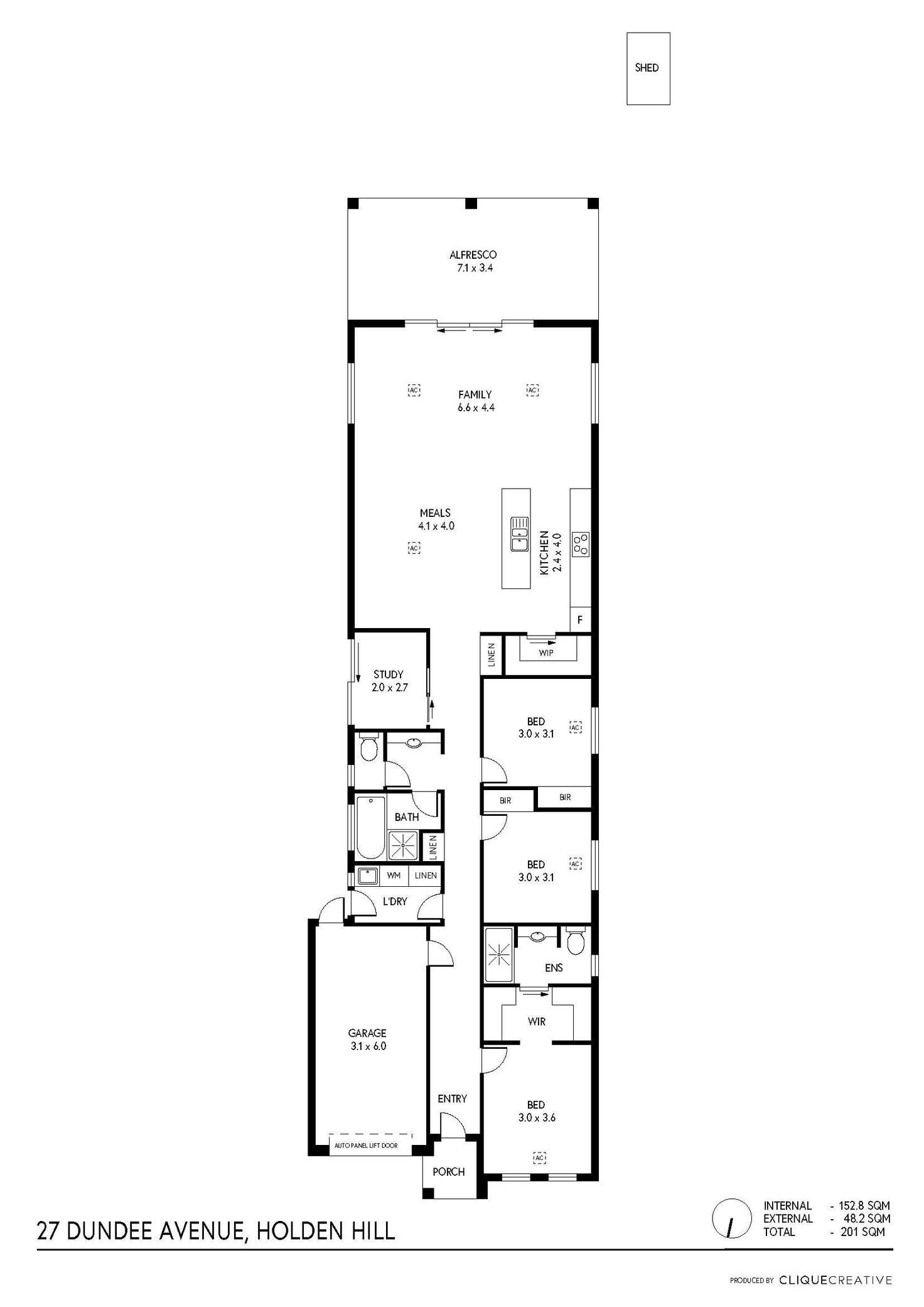 Floorplan of Homely house listing, 27 Dundee Avenue, Holden Hill SA 5088