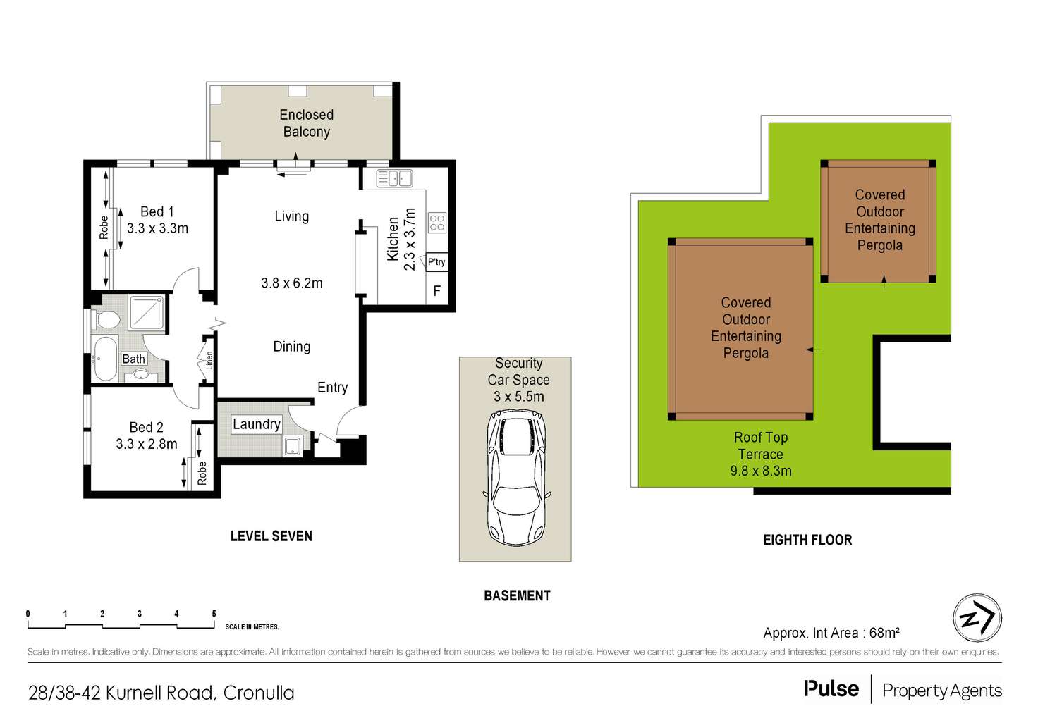 Floorplan of Homely unit listing, 28/38-42 Kurnell Road, Cronulla NSW 2230