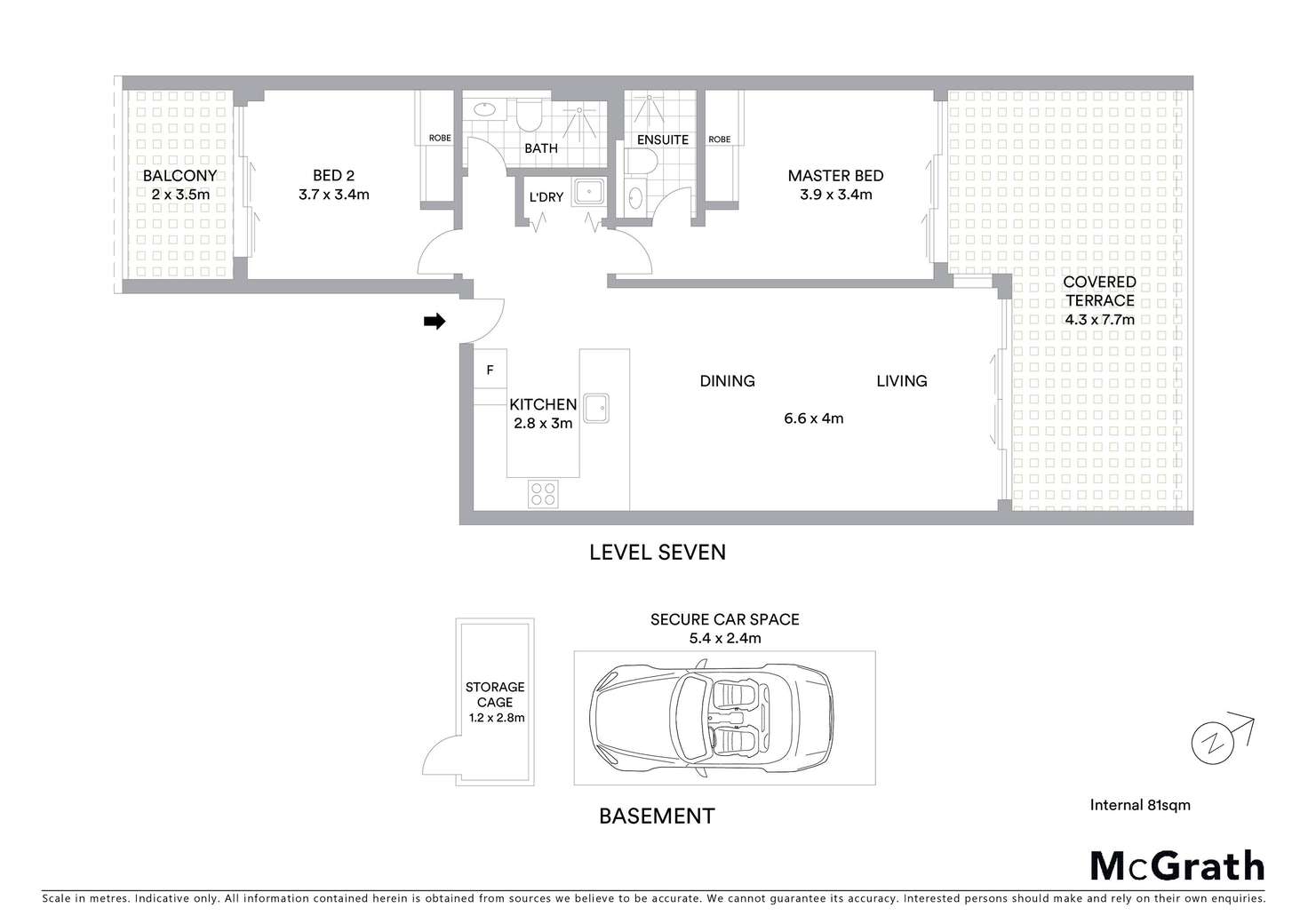 Floorplan of Homely apartment listing, 28/16-20 Princess Street, Brighton-Le-Sands NSW 2216