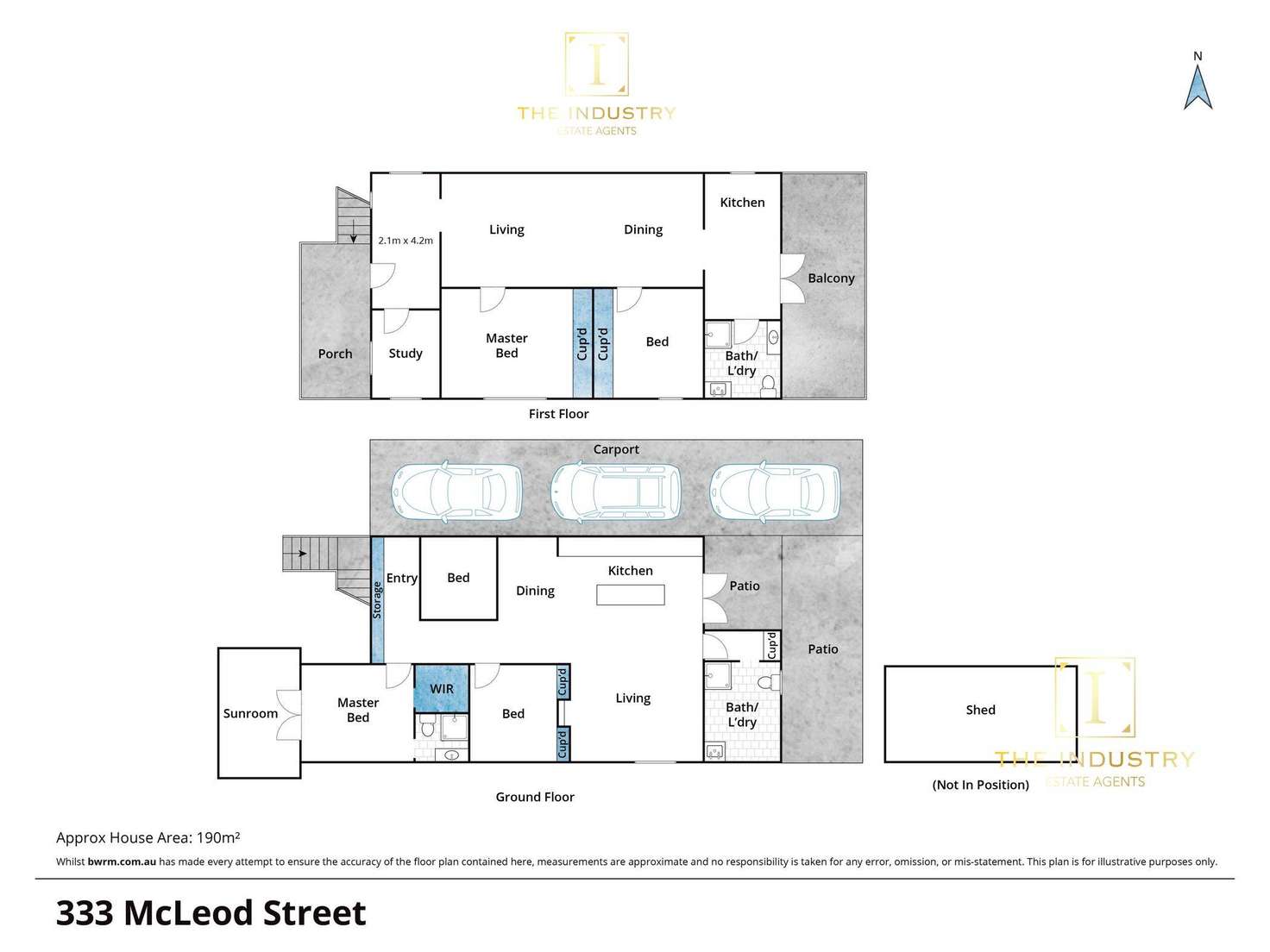 Floorplan of Homely house listing, 333 McLeod Street, Cairns North QLD 4870