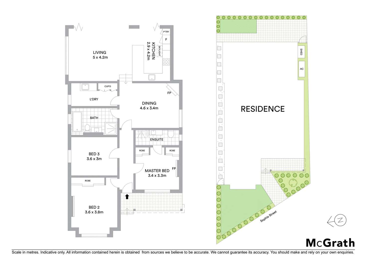 Floorplan of Homely house listing, 14 Sophia Street, Crows Nest NSW 2065