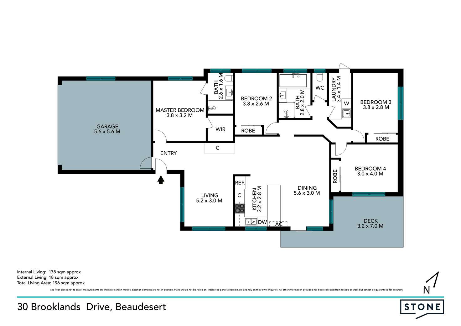 Floorplan of Homely house listing, 30 Brooklands Drive, Beaudesert QLD 4285