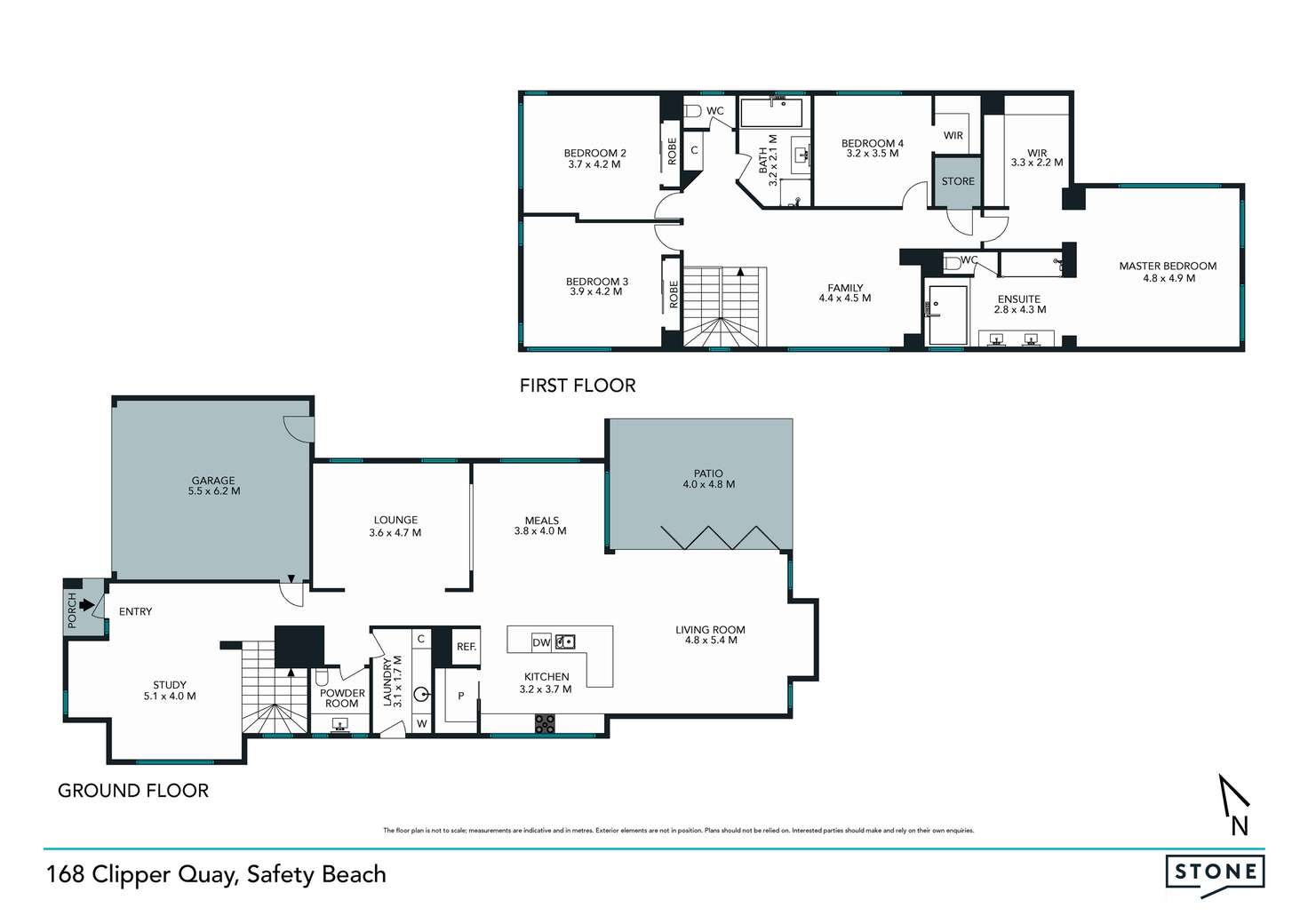 Floorplan of Homely house listing, 168 Clipper Quay, Safety Beach VIC 3936