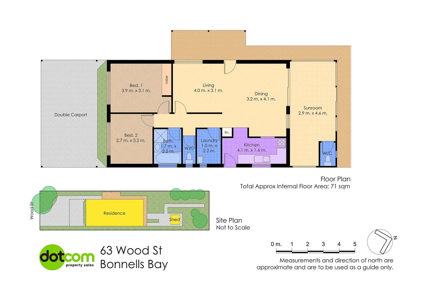 Floorplan of Homely house listing, 63 Wood Street, Bonnells Bay NSW 2264