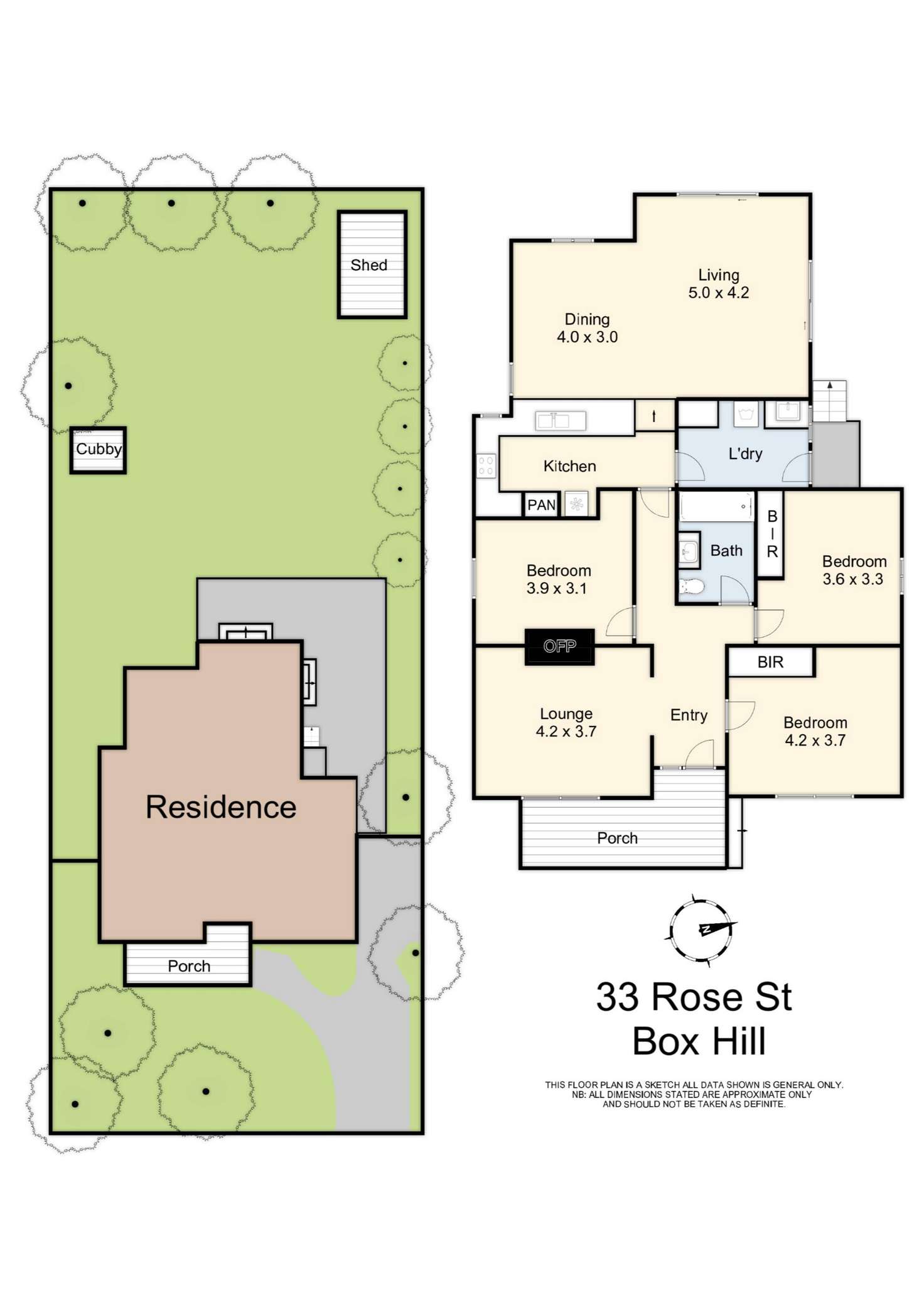 Floorplan of Homely house listing, 33 Rose Street, Box Hill VIC 3128