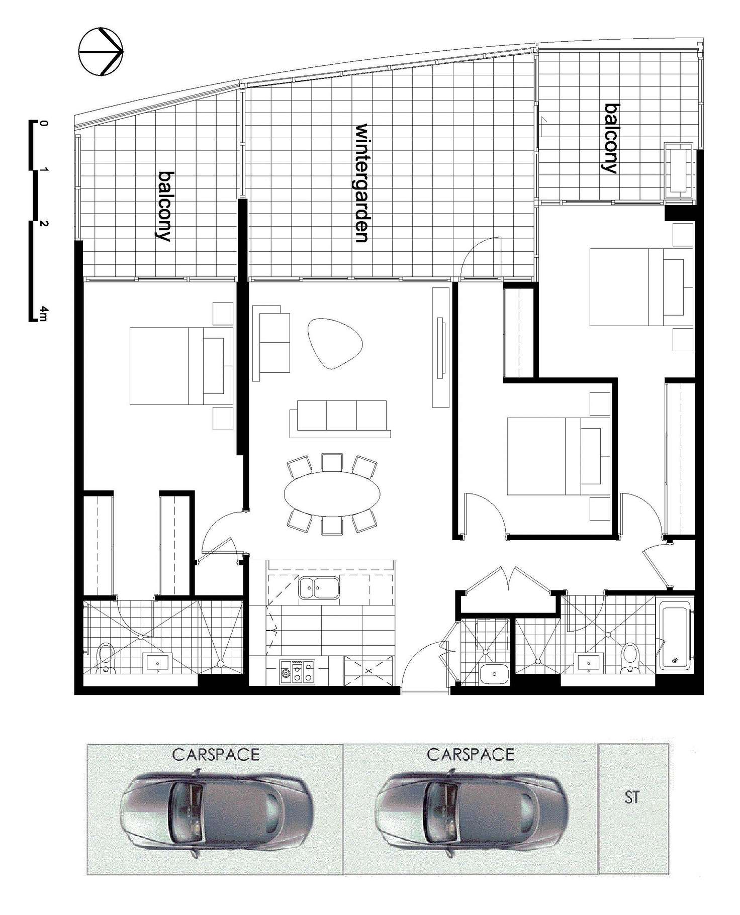 Floorplan of Homely apartment listing, Level 18/1804/63 Shoreline Drive, Rhodes NSW 2138