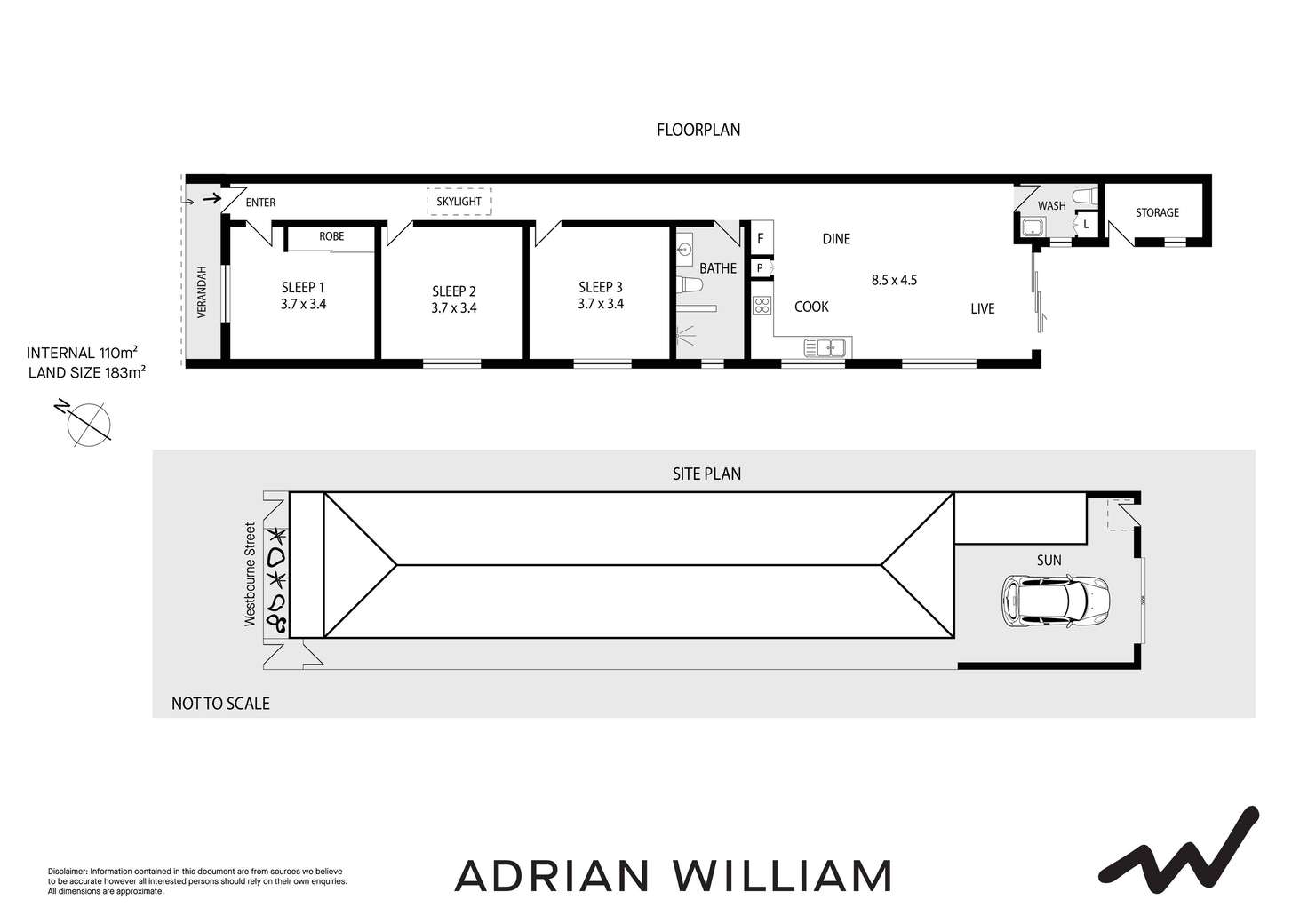Floorplan of Homely house listing, 115 Westbourne Street, Petersham NSW 2049
