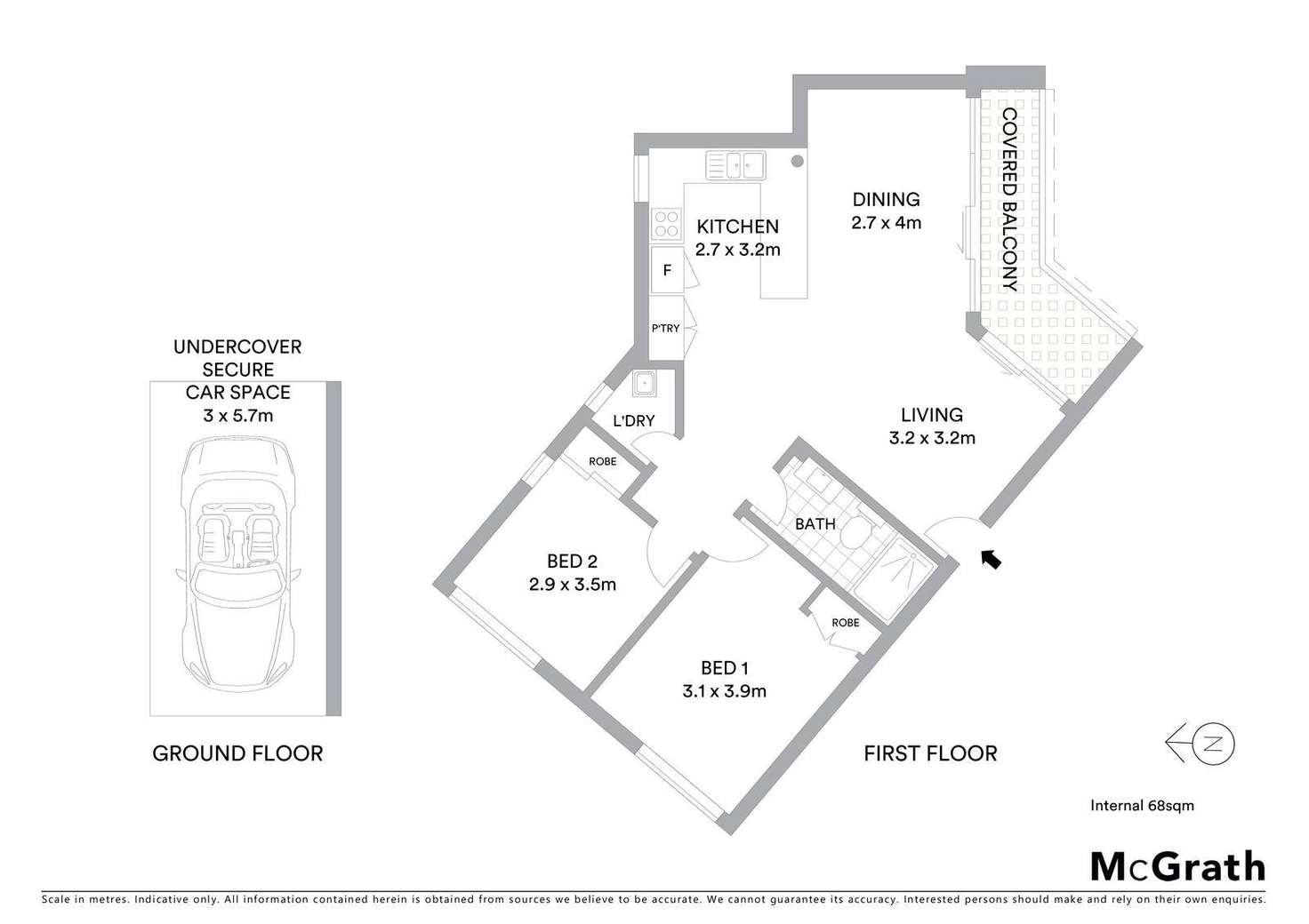 Floorplan of Homely apartment listing, 3/2 Maroubra Street, Maroochydore QLD 4558