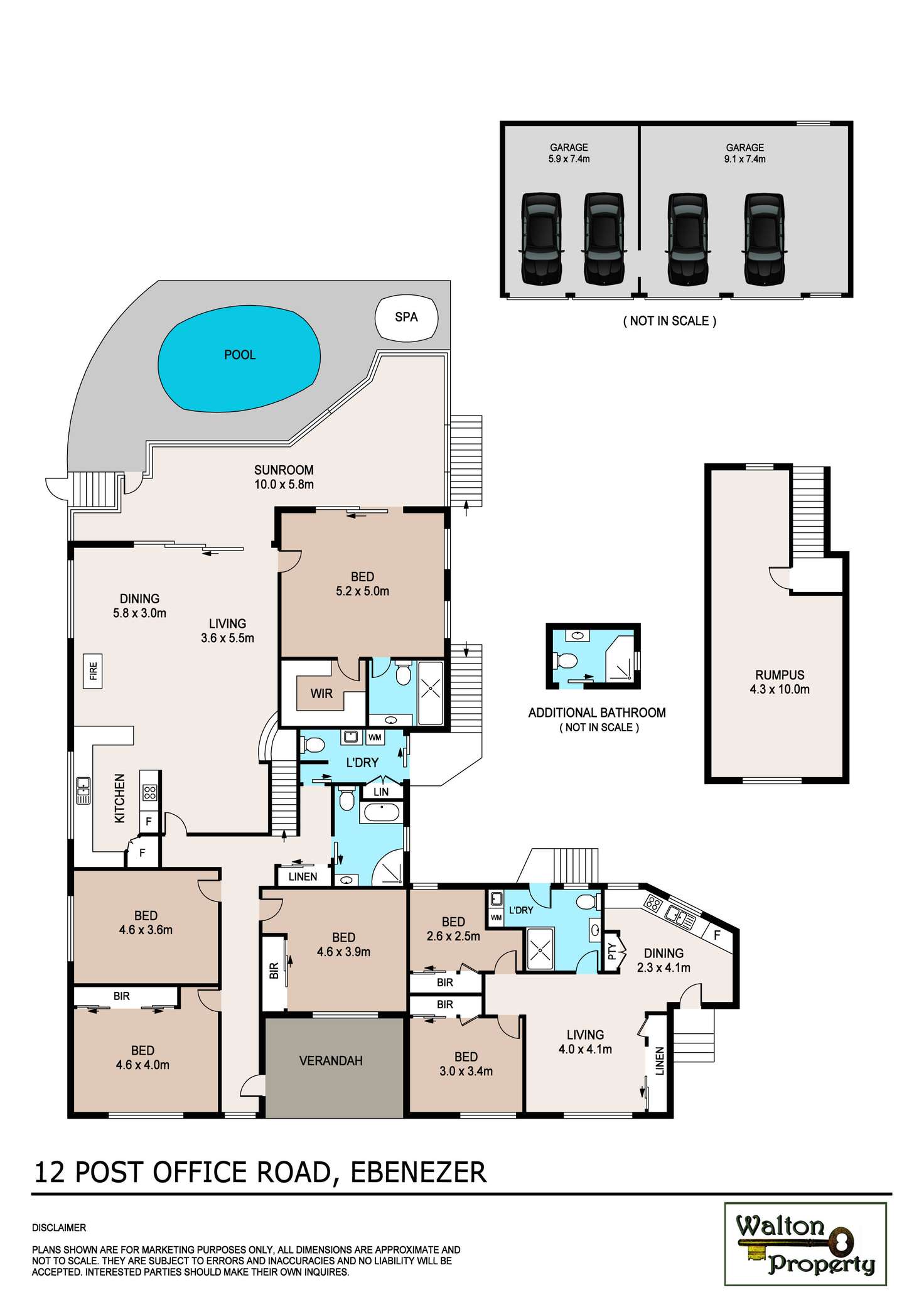 Floorplan of Homely acreageSemiRural listing, 12 Post Office Road, Ebenezer NSW 2756