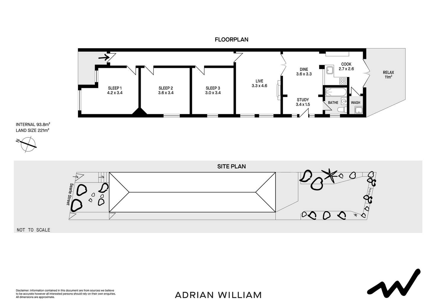 Floorplan of Homely house listing, 27 Searl Street, Petersham NSW 2049