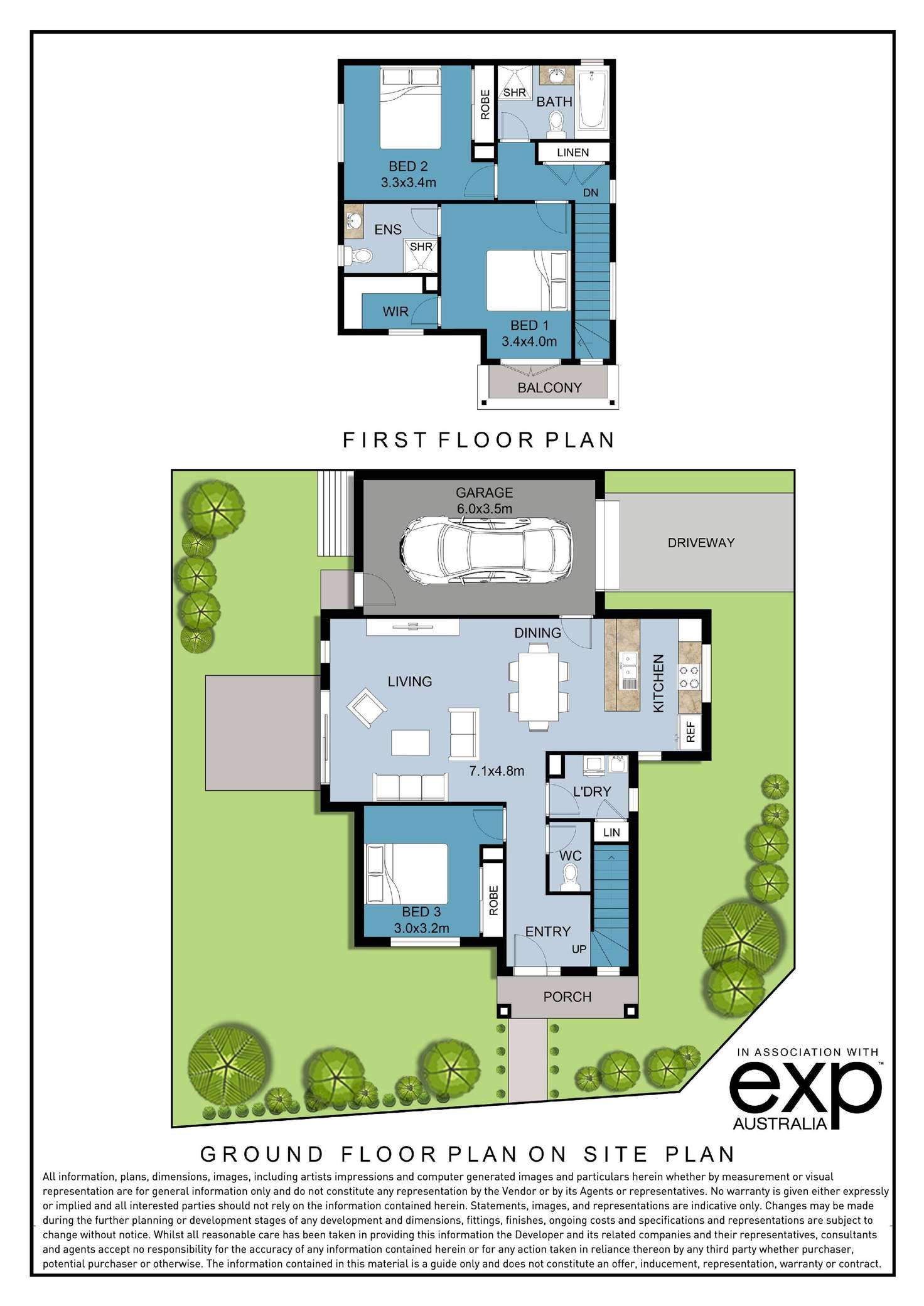 Floorplan of Homely house listing, 123 Wembley Avenue, Strathtulloh VIC 3338