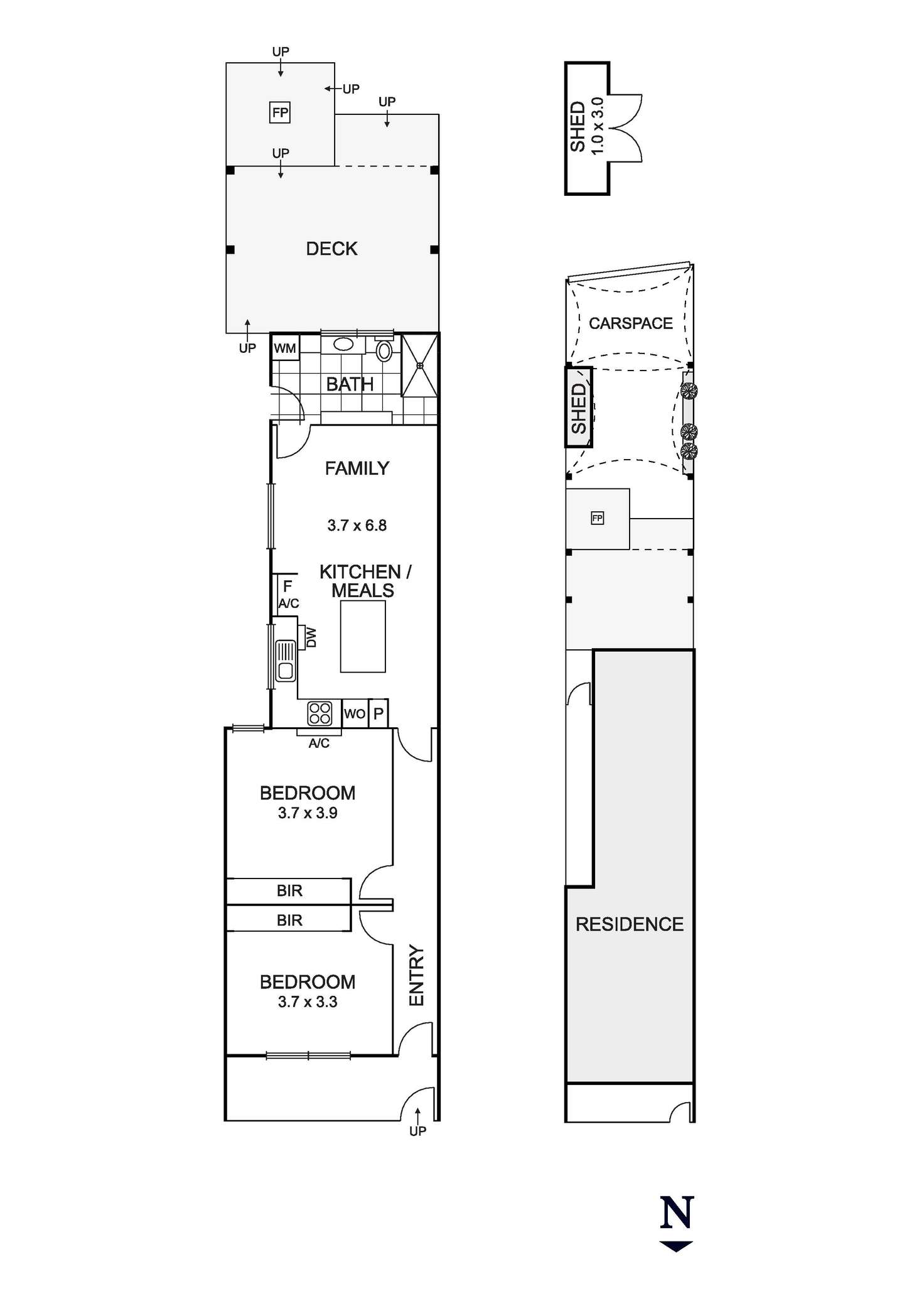 Floorplan of Homely house listing, 26 Sargood Street, Coburg VIC 3058