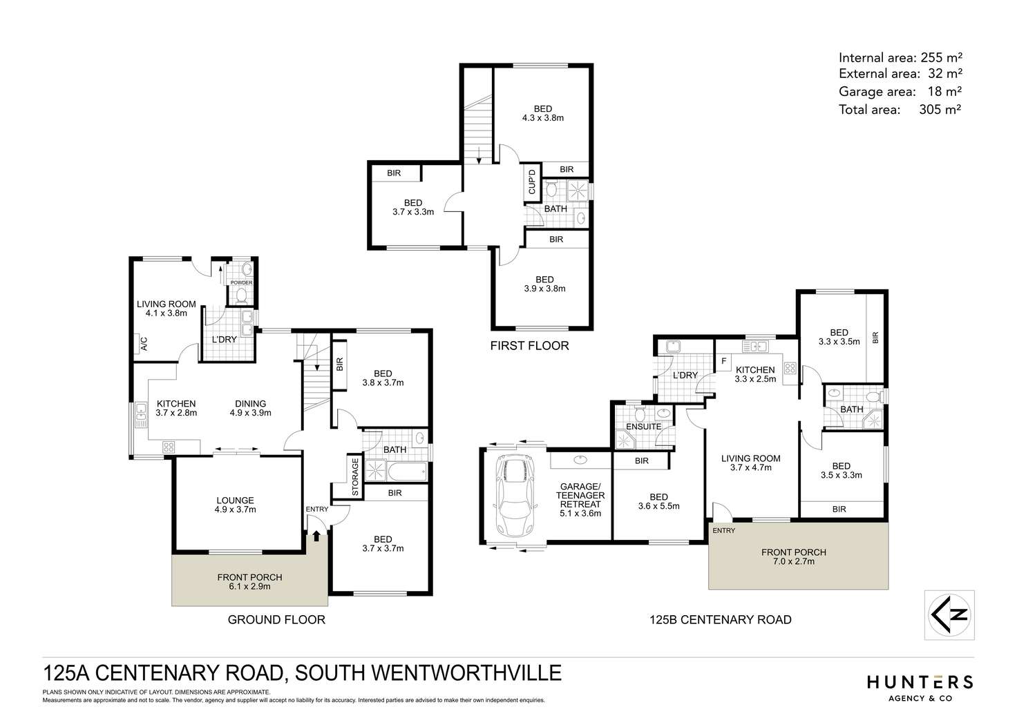 Floorplan of Homely house listing, 125A Centenary Road, South Wentworthville NSW 2145